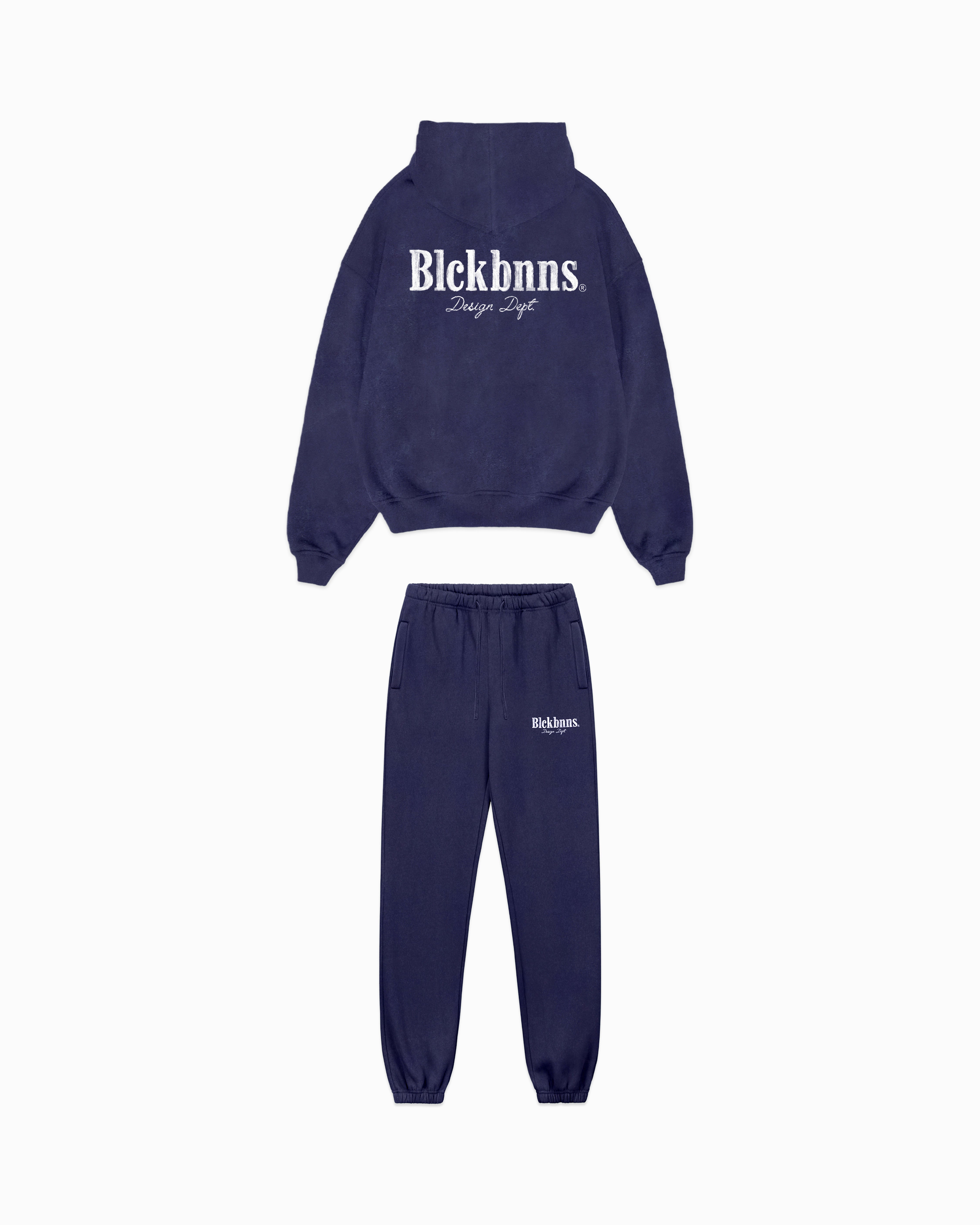 BRUSH WASHED SWEATSUIT | Navy