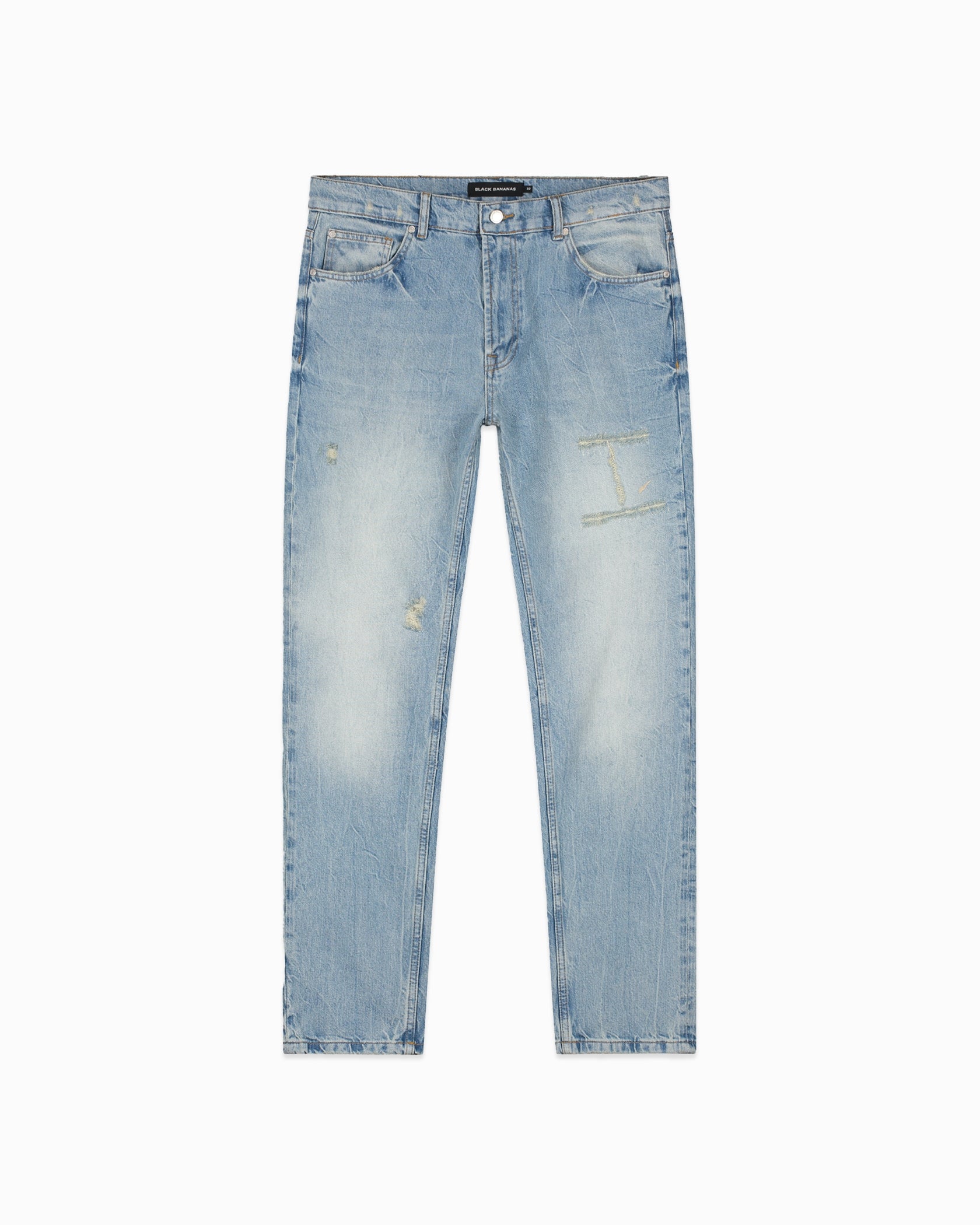 DESTROYED DENIM | Blau