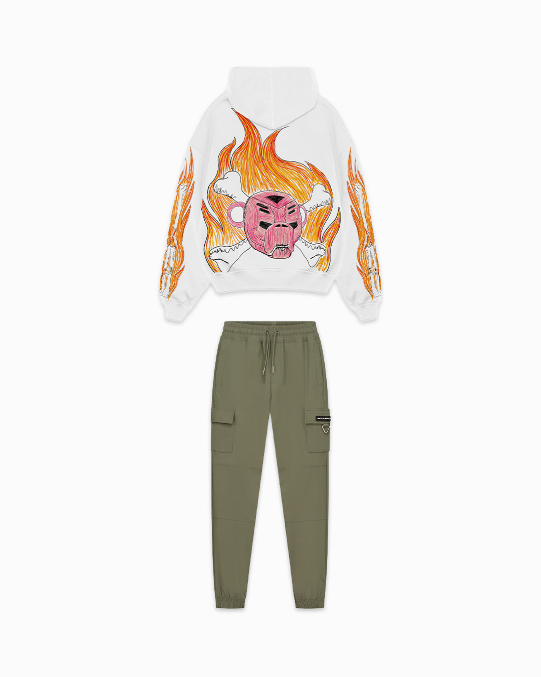 BLAZE HOODIE SET | OFF WHITE