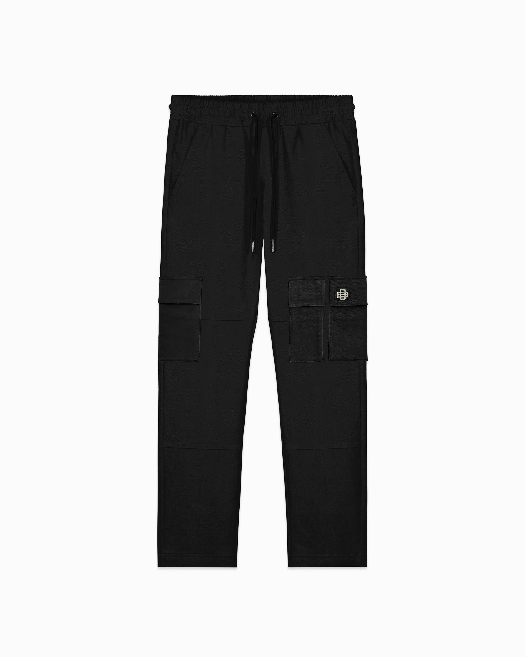 MONOGRAM CARGO PANTS | Schwarz