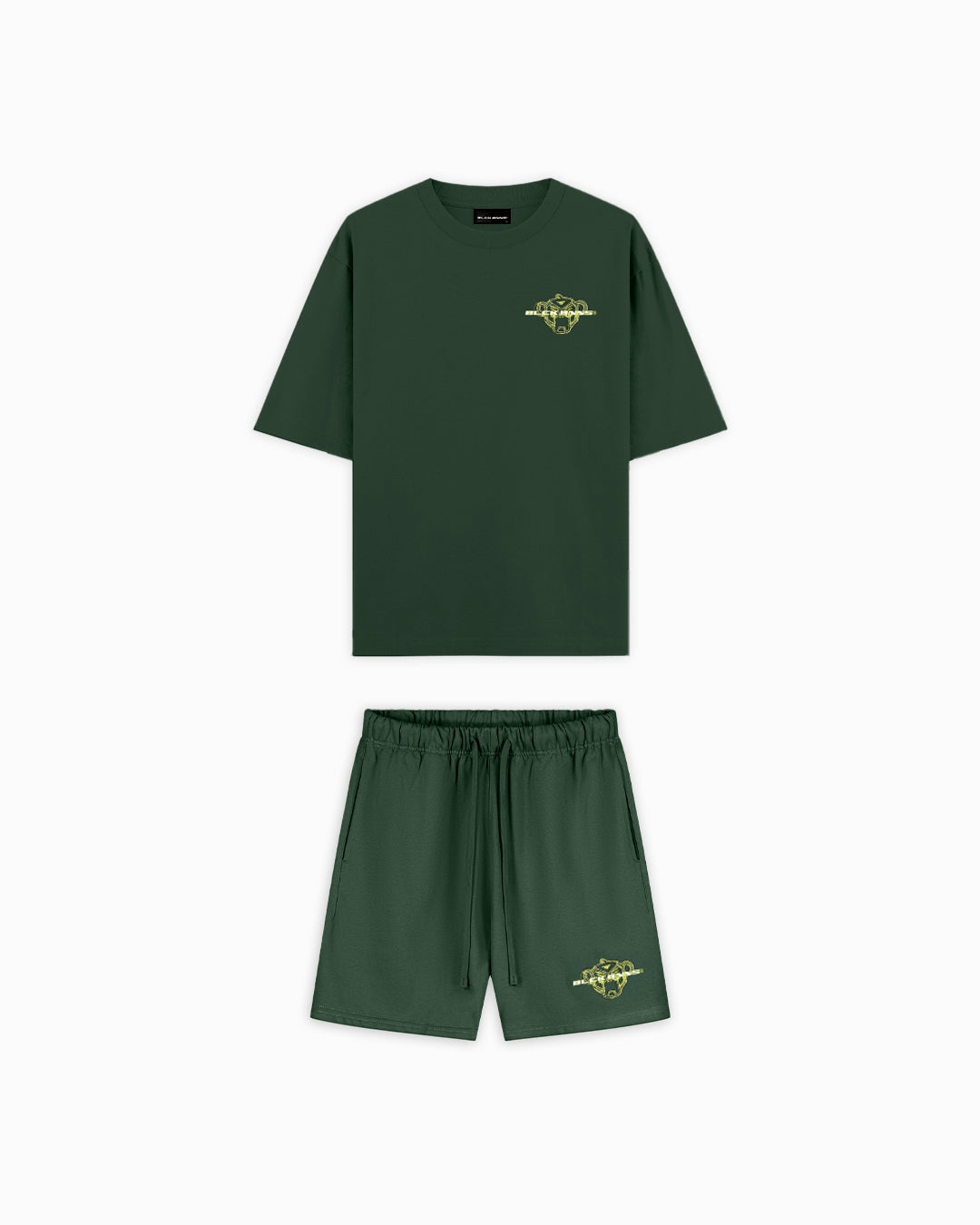 KIDS SKETCH TWINSET | Forrest Green