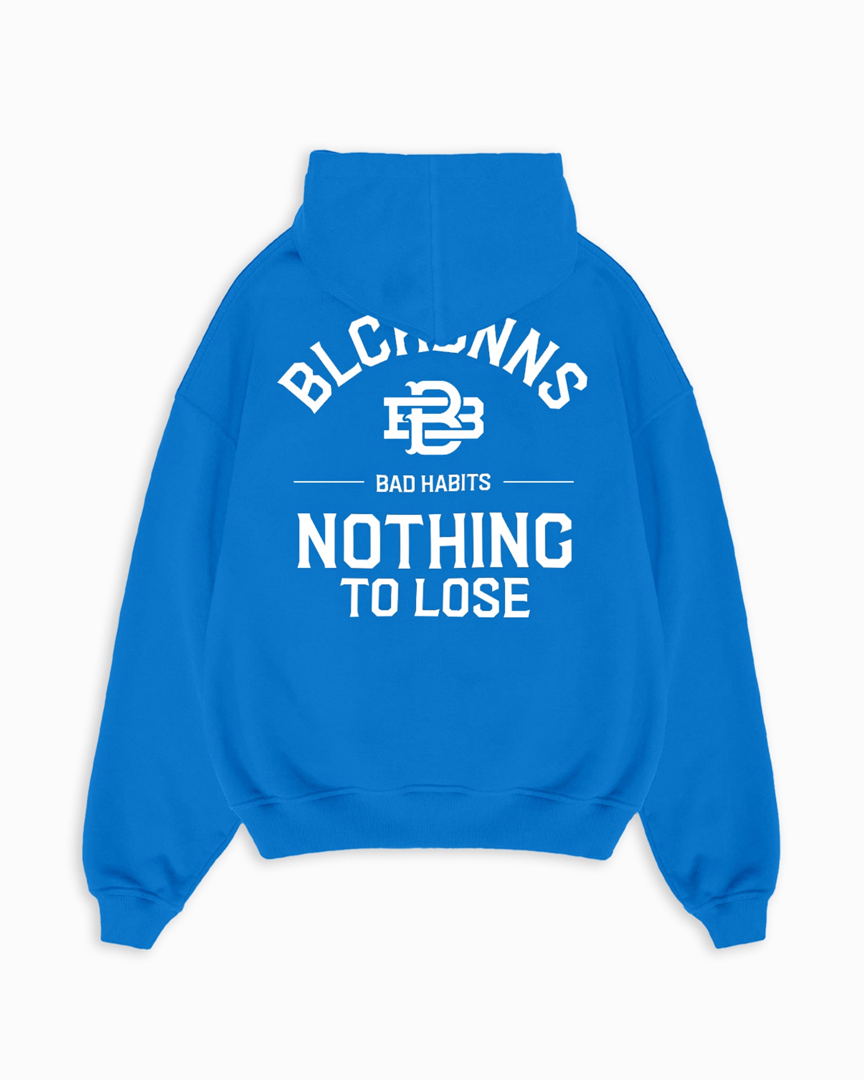 BAD HABITS HOODIE | Blau