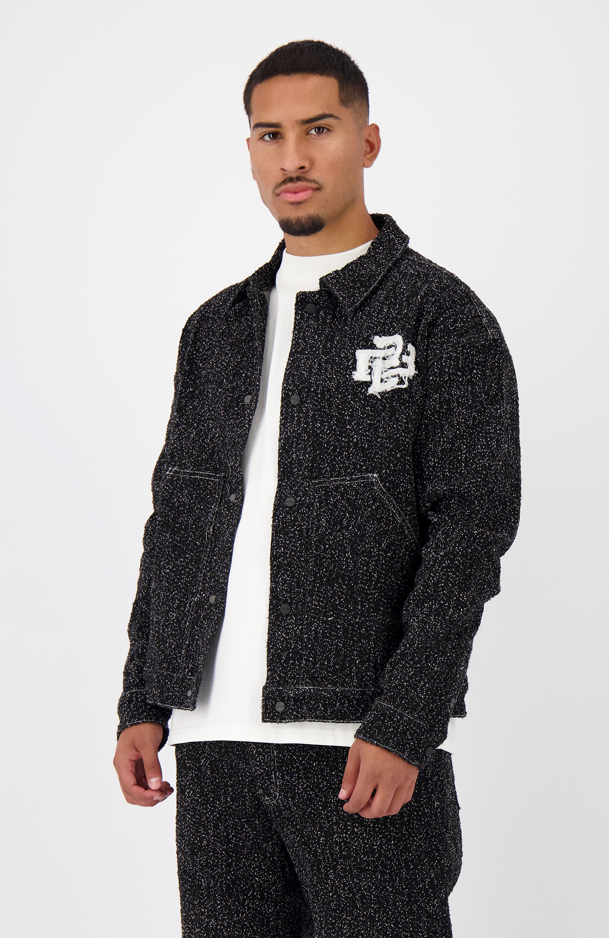 BOUCLE JACKET | Schwarz