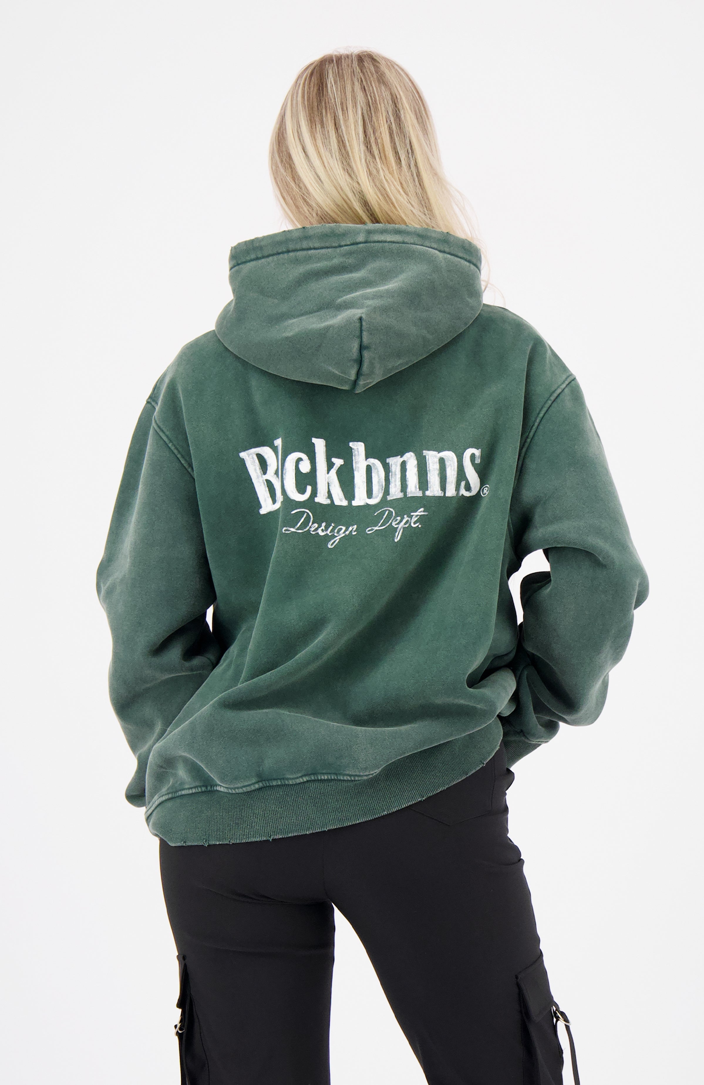 BRUSH HOODIE | Grün