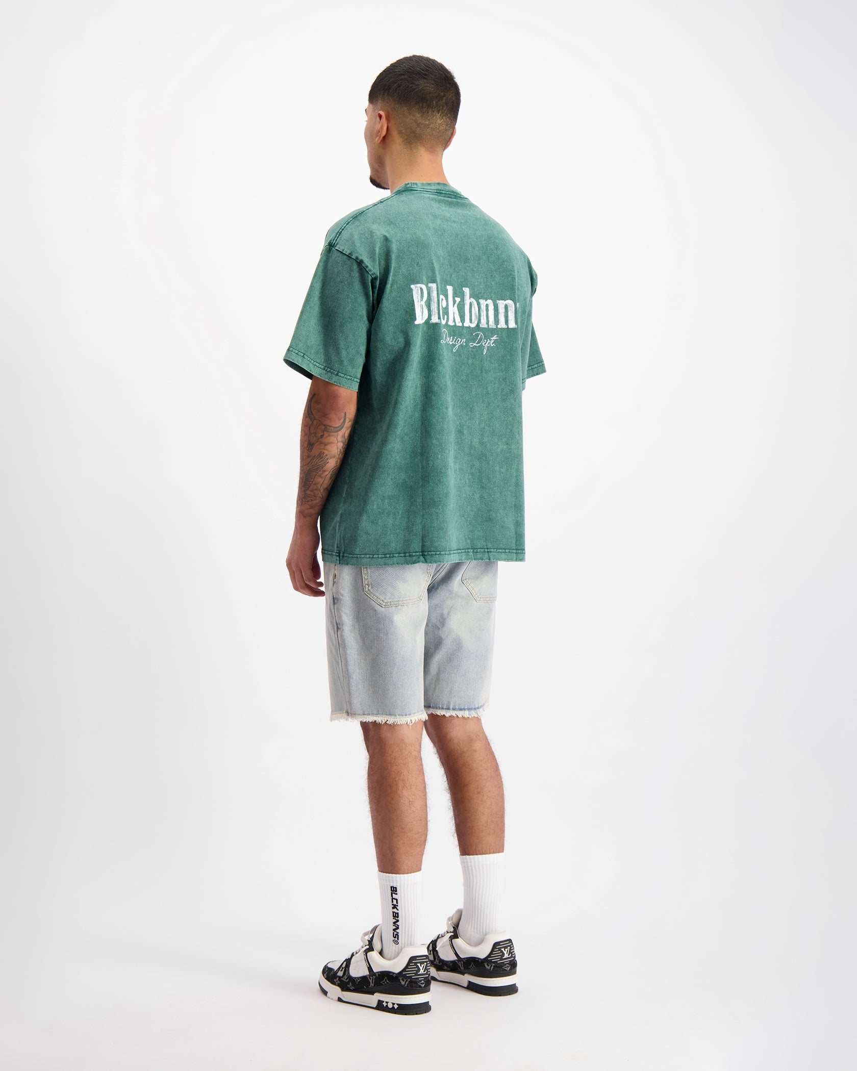BRUSH T-SHIRT | Dunkelgrün