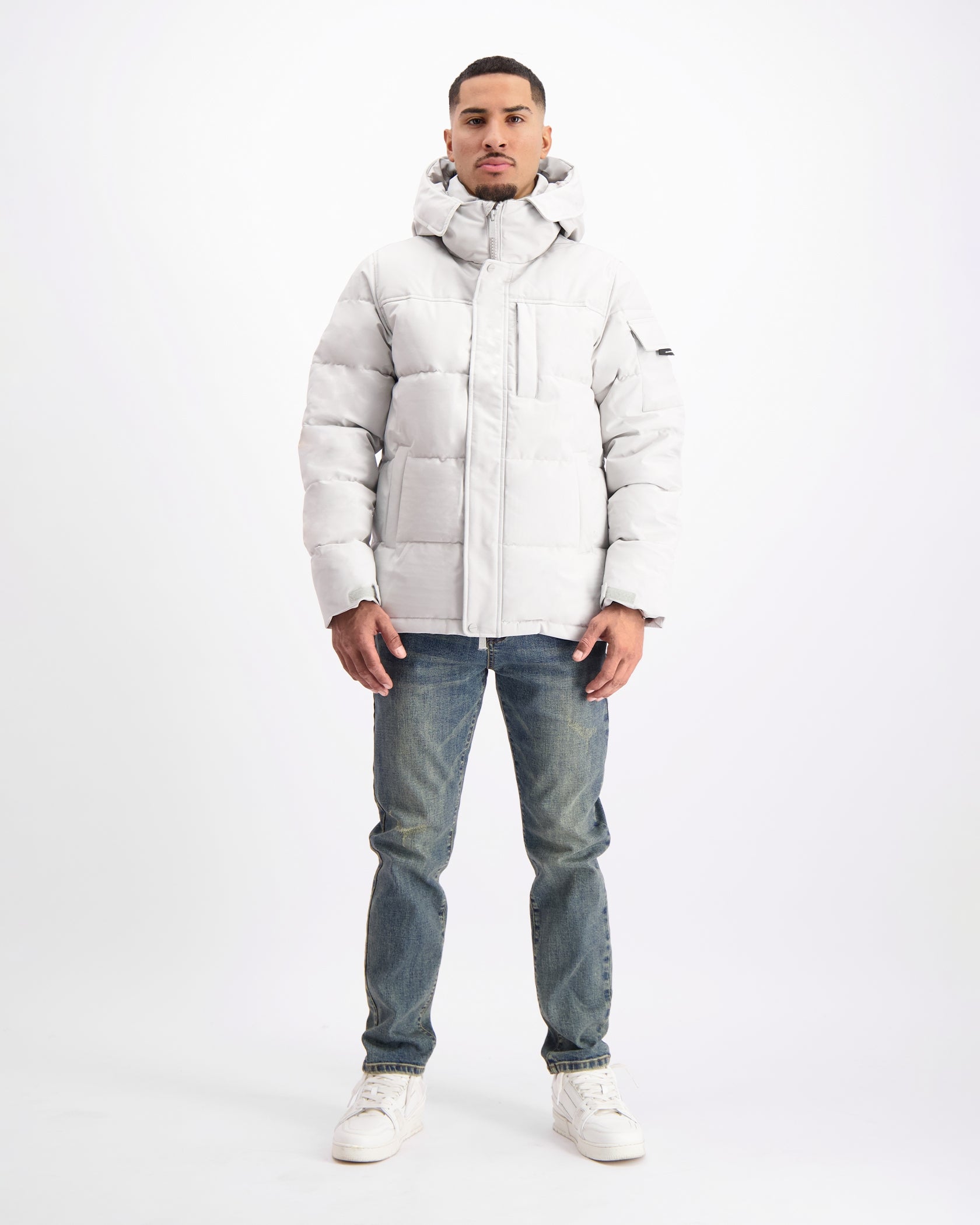 COMMANDER V2 JACKE | GRAU