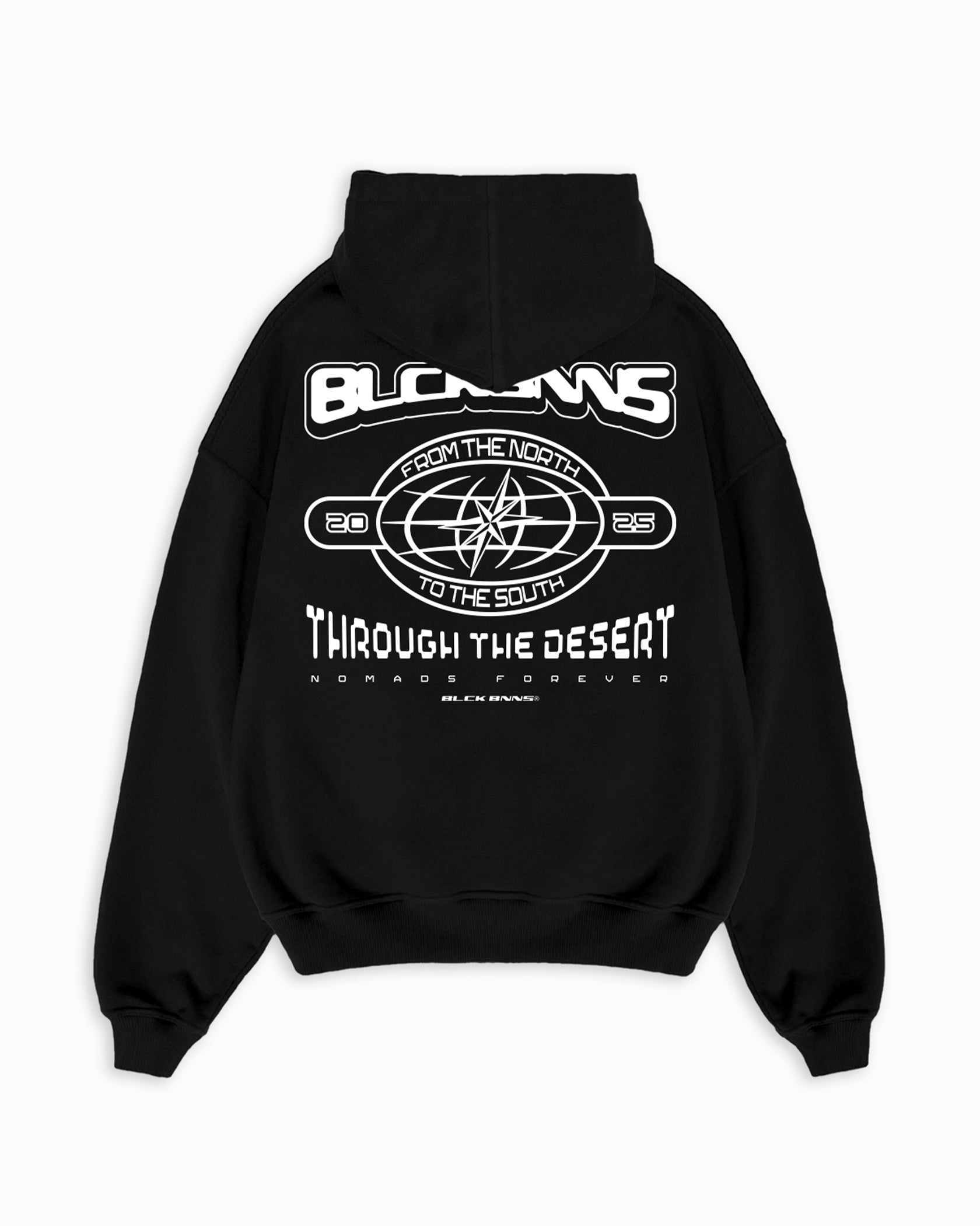 KOMPASS HOODIE | Schwarz