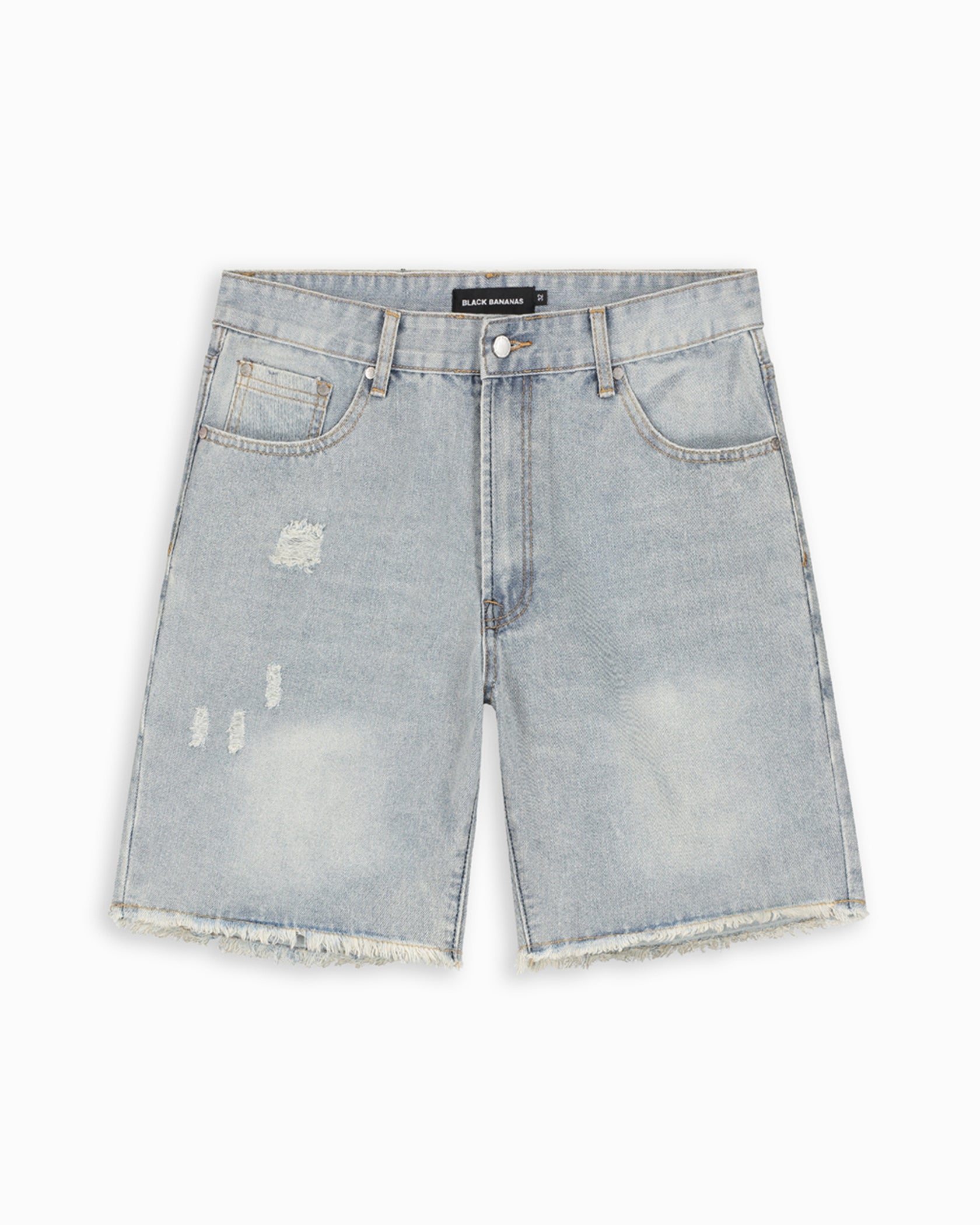CUT OFF  DENIM SHORTS | Hellblau