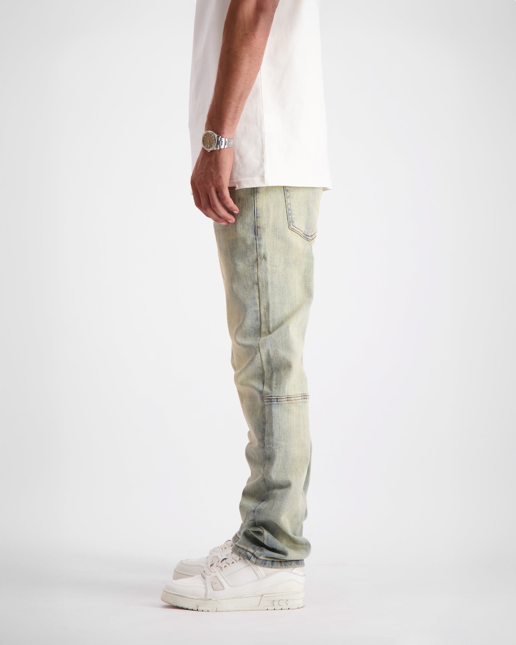 DESERT WASH DENIM | Blau