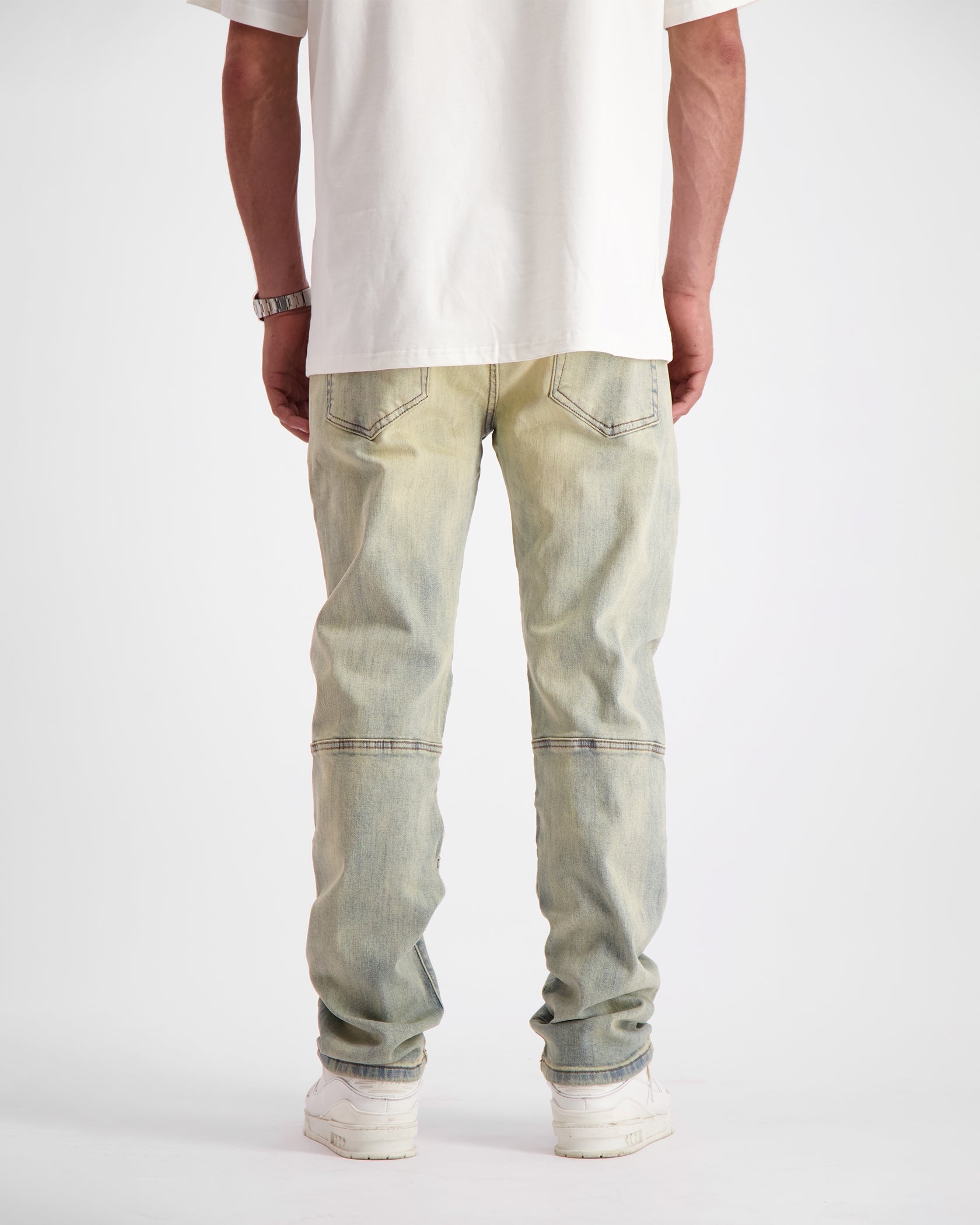 DESERT WASH DENIM | Blau