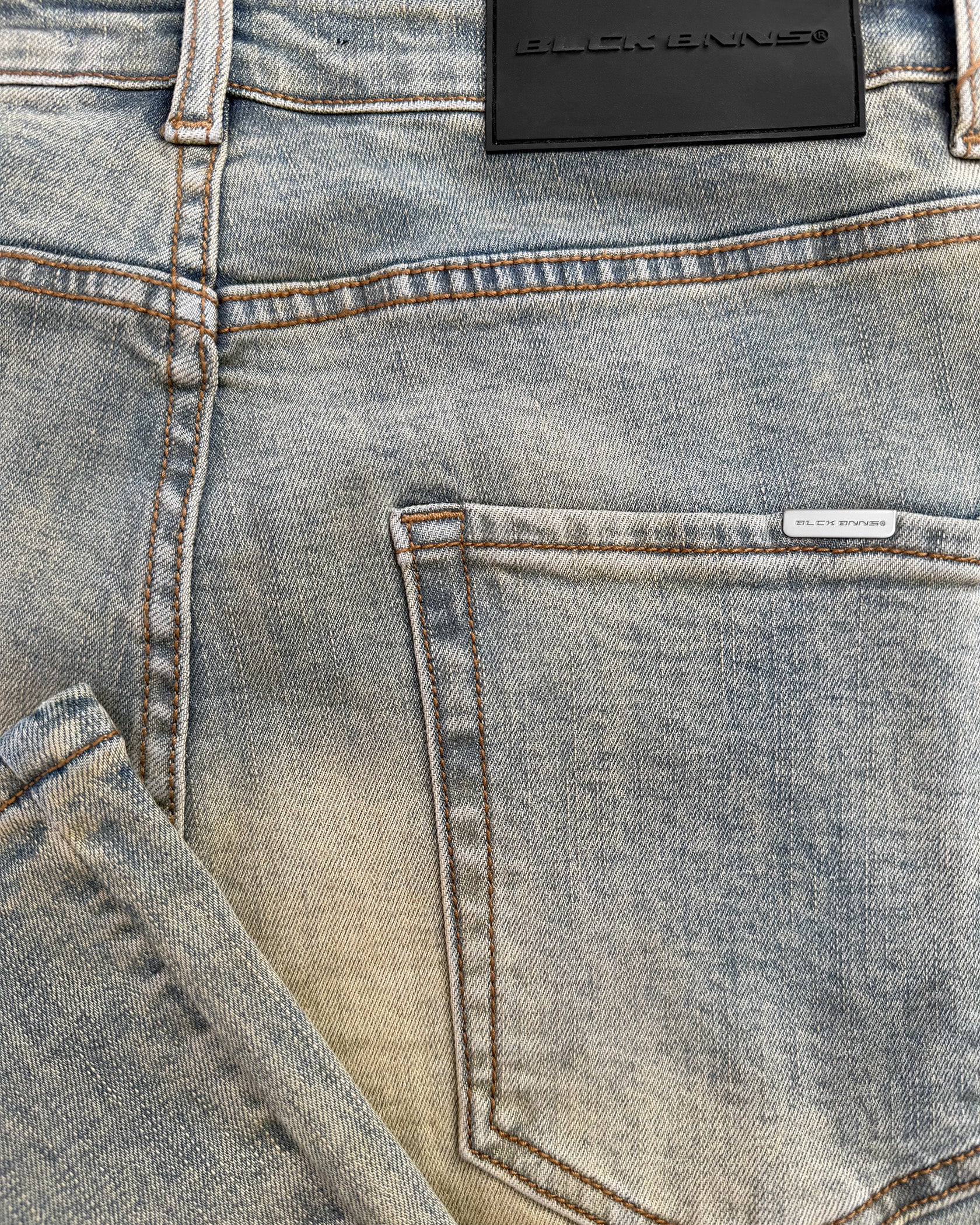 DESERT WASH DENIM | Blau