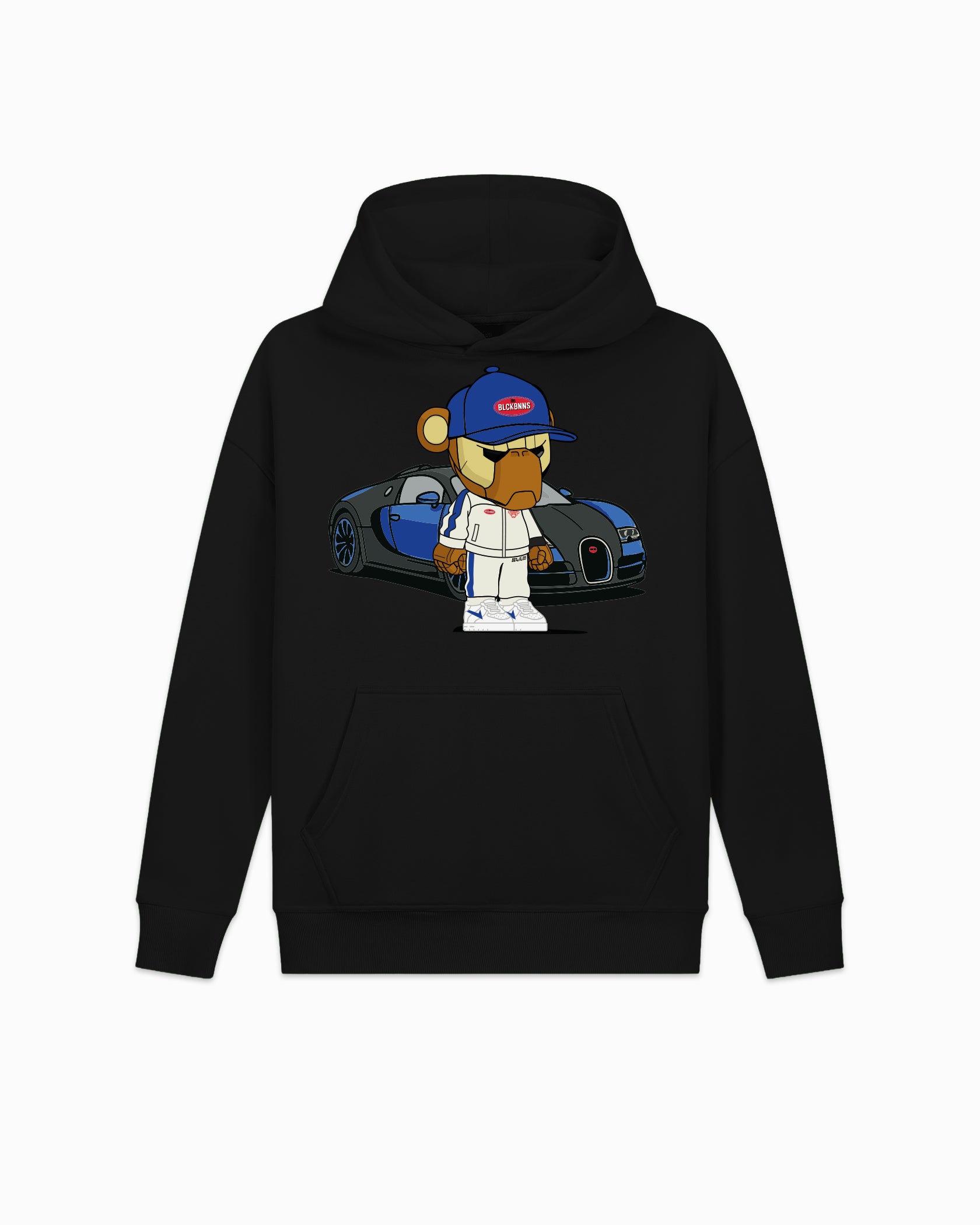 KIDS BBUGATTY HOODIE | Schwarz