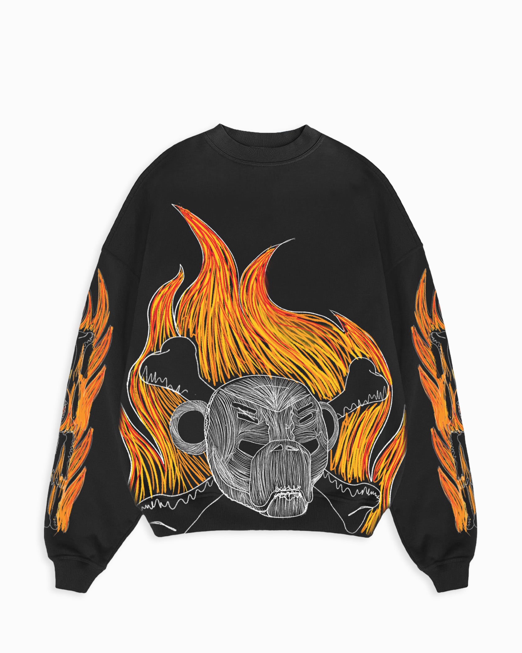 KIDS BLAZE LONGSLEEVE T-SHIRT | Schwarz