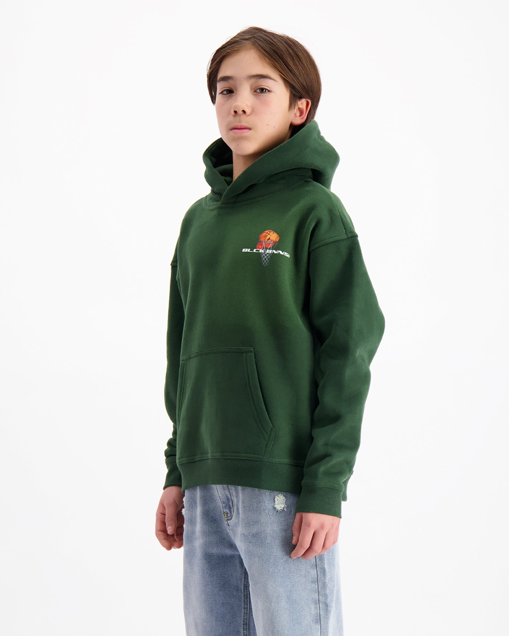 KIDS DUNK HOODIE | Grün