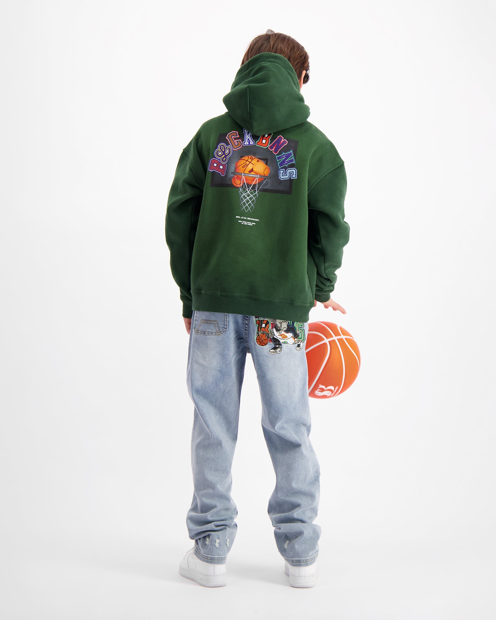 KIDS DUNK HOODIE | Grün