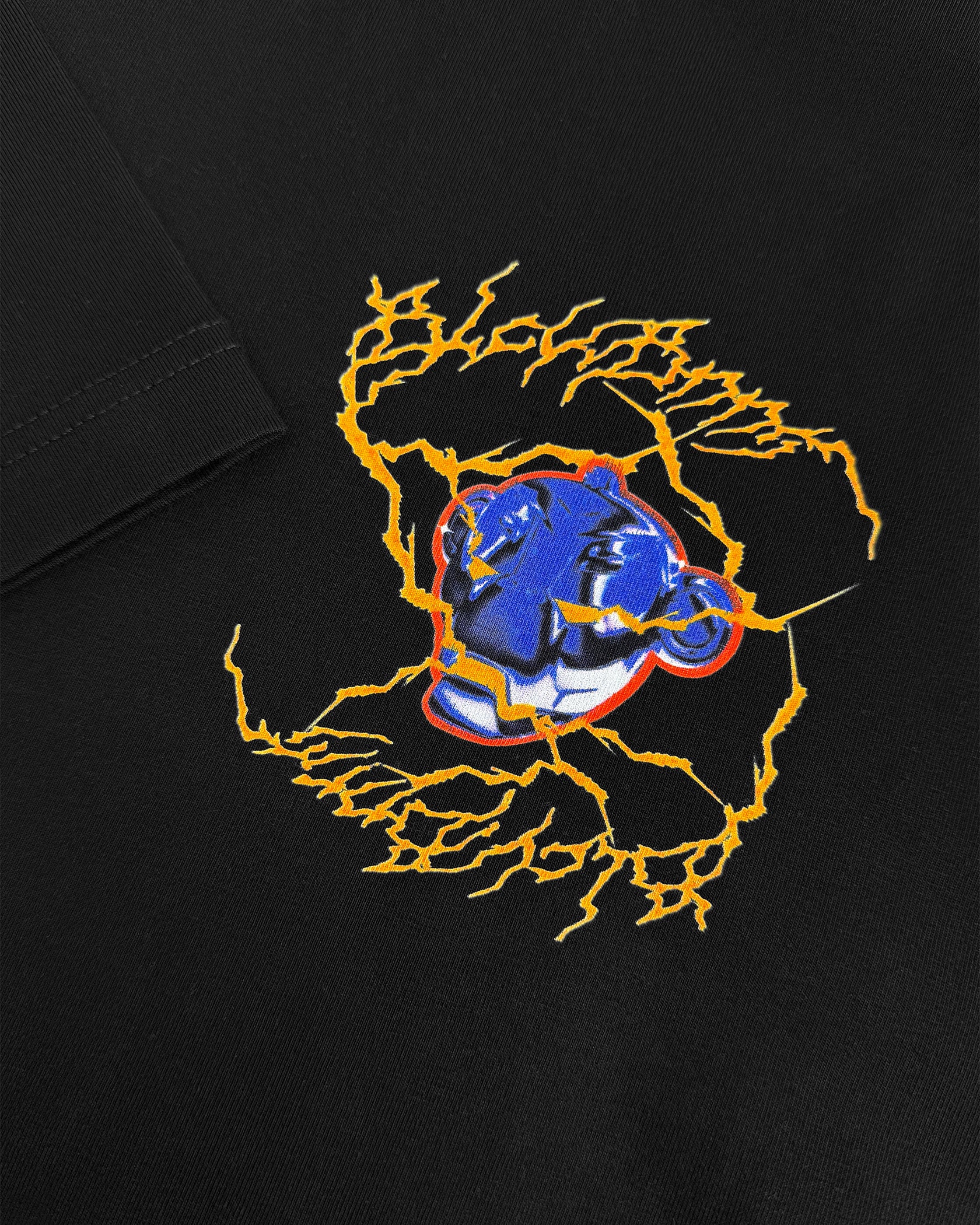 KIDS ELECTRO T-SHIRT | Schwarz