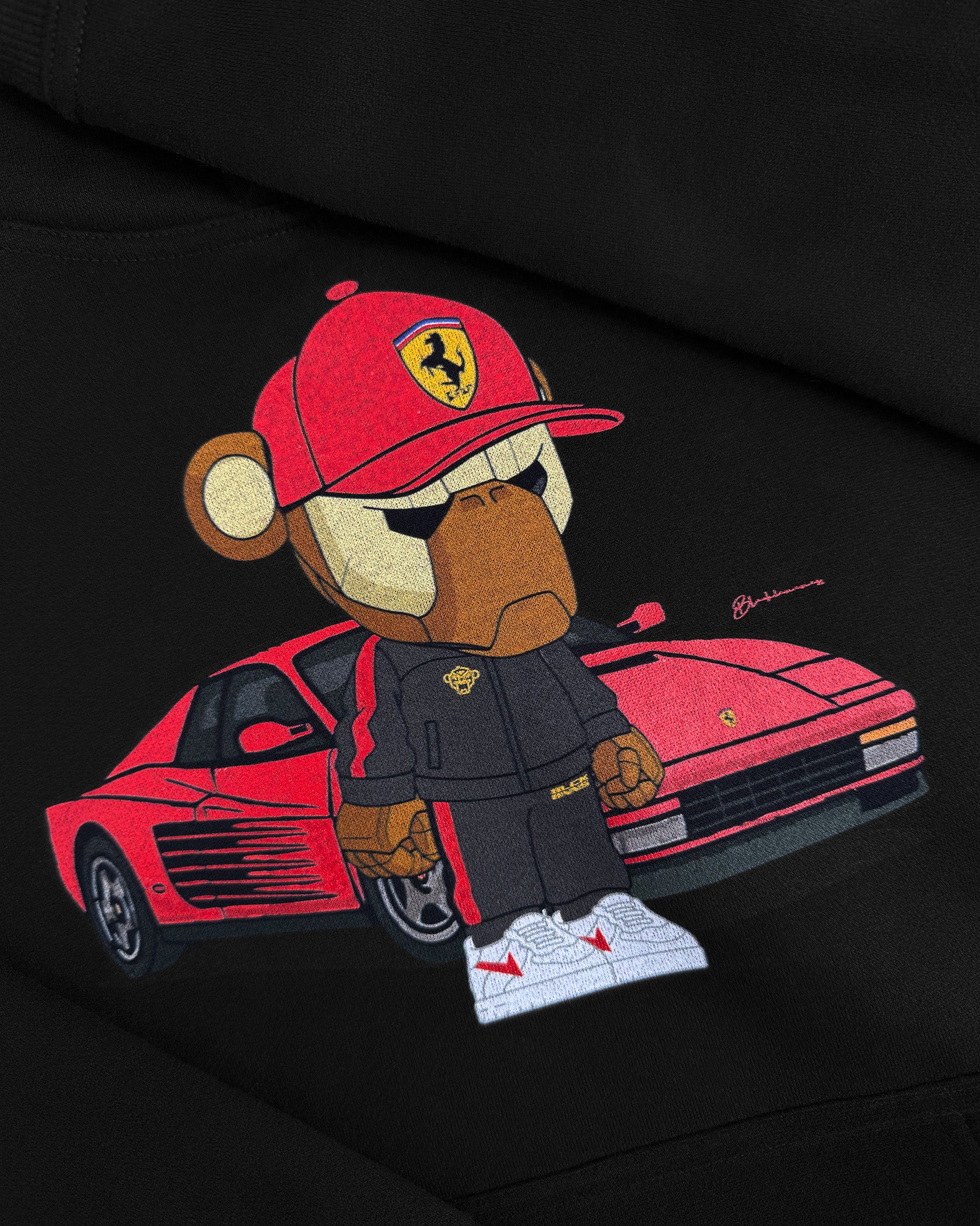 KIDS FEBBARI HOODIE | Schwarz