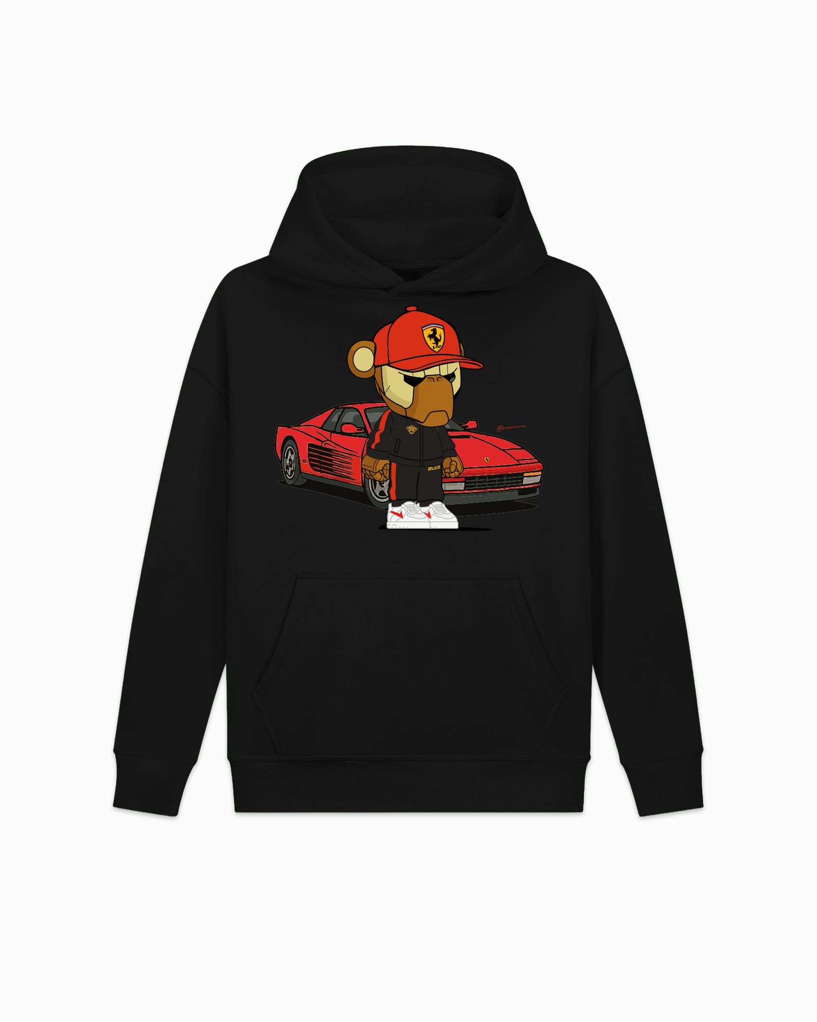 KIDS FEBBARI HOODIE | Schwarz