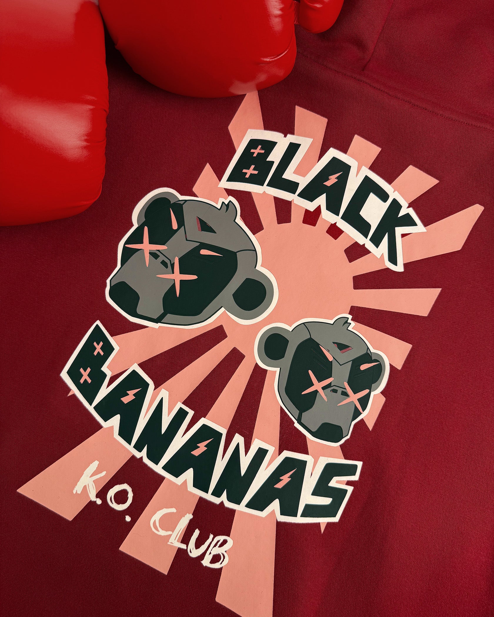 KIDS KO CLUB HOODIE | Rot