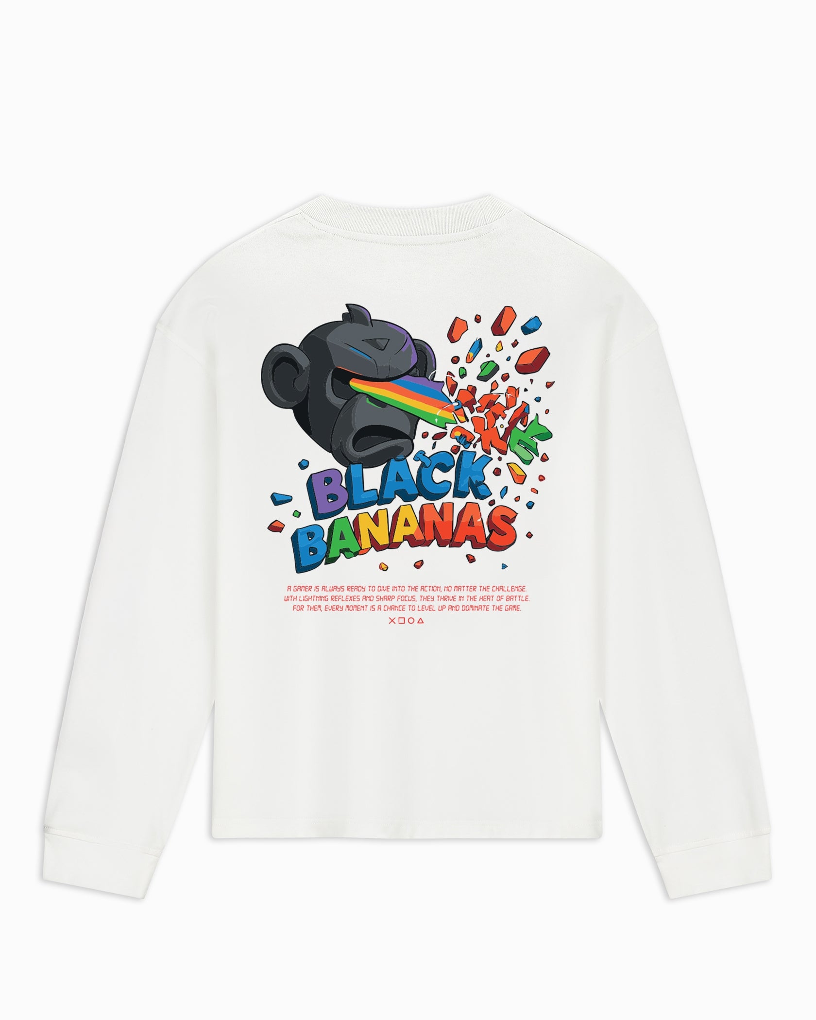 KIDS LASER LONGSLEEVE | Weiß