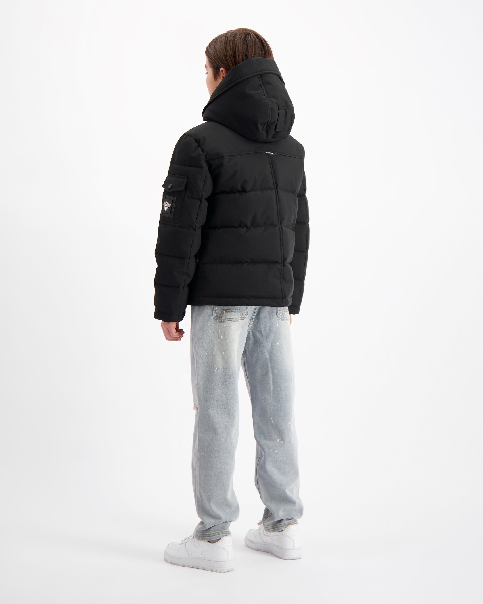 KIDS PLATE JACKET | Schwarz