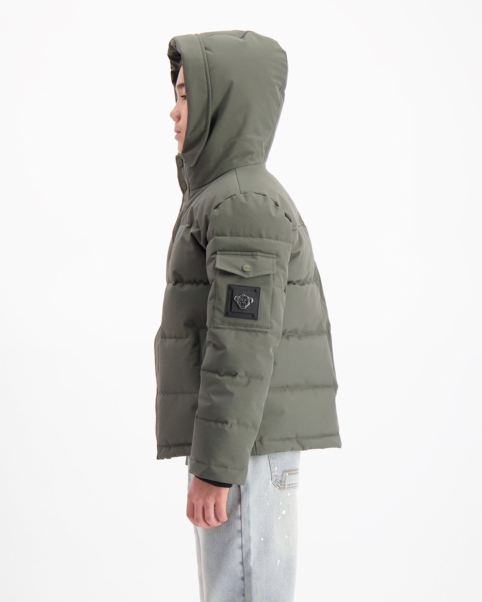 KINDER PLATE JACKE | GRÜN