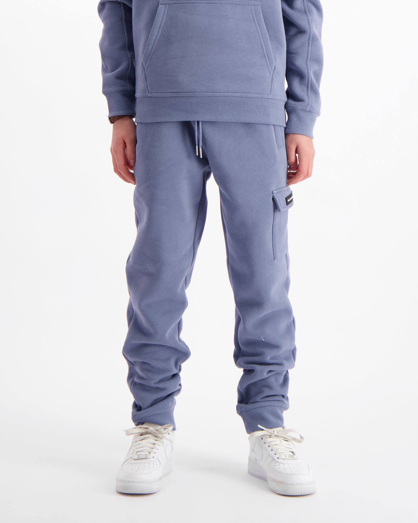 KIDS PLATE SWEATPANTS | Blau