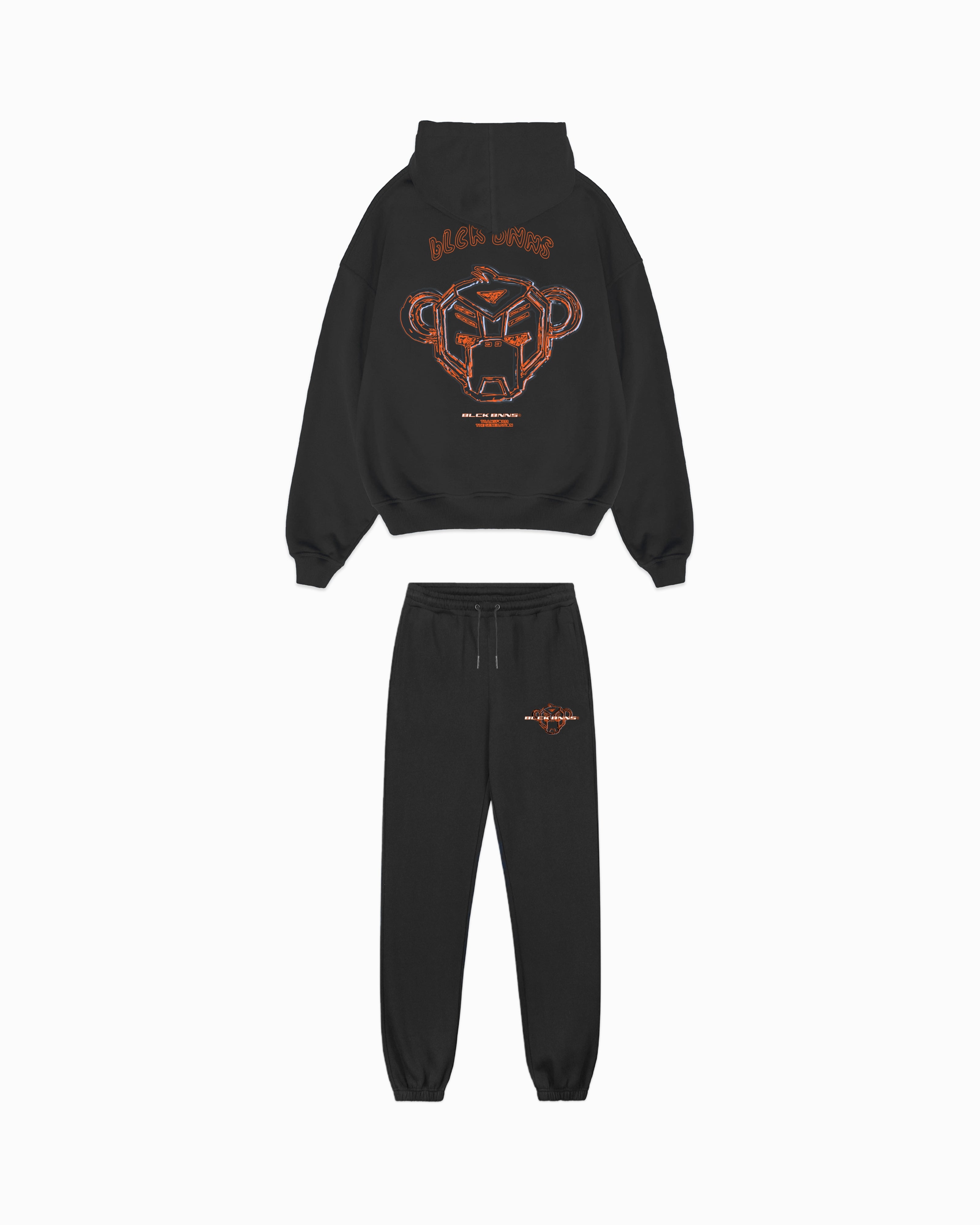 KIDS SKETCH SWEATSUIT | Schwarz