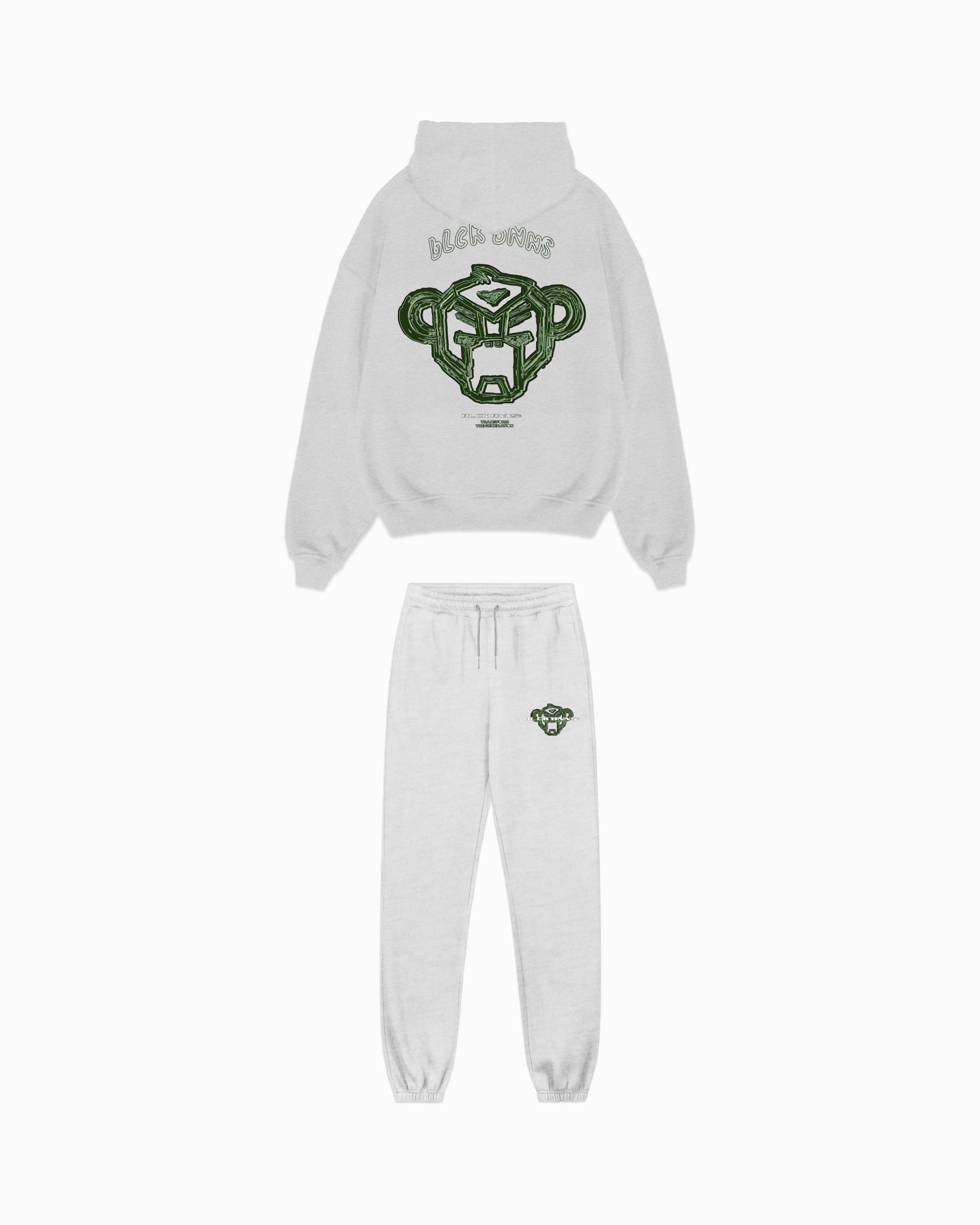 KIDS SKETCH SWEATSUIT | Melange Grau