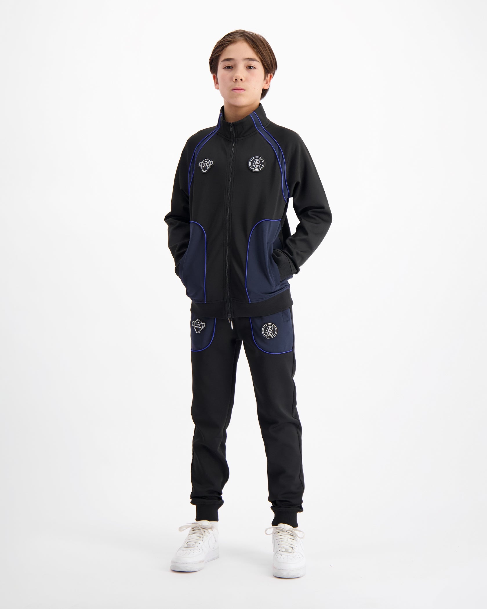 KIDS TEAR TRACKPANTS | Schwarz