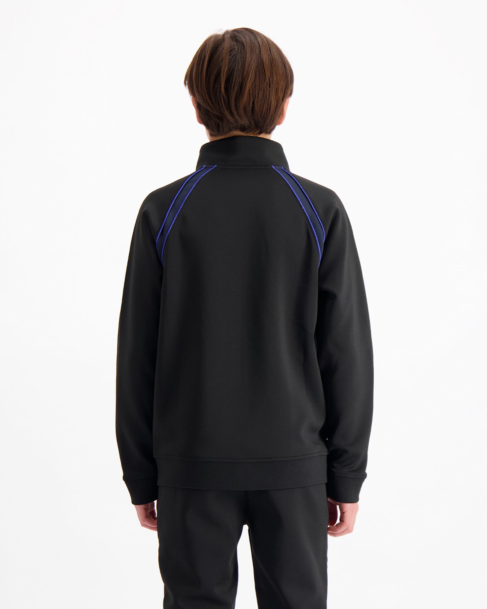 KIDS TEAR TRACKTOP | Schwarz