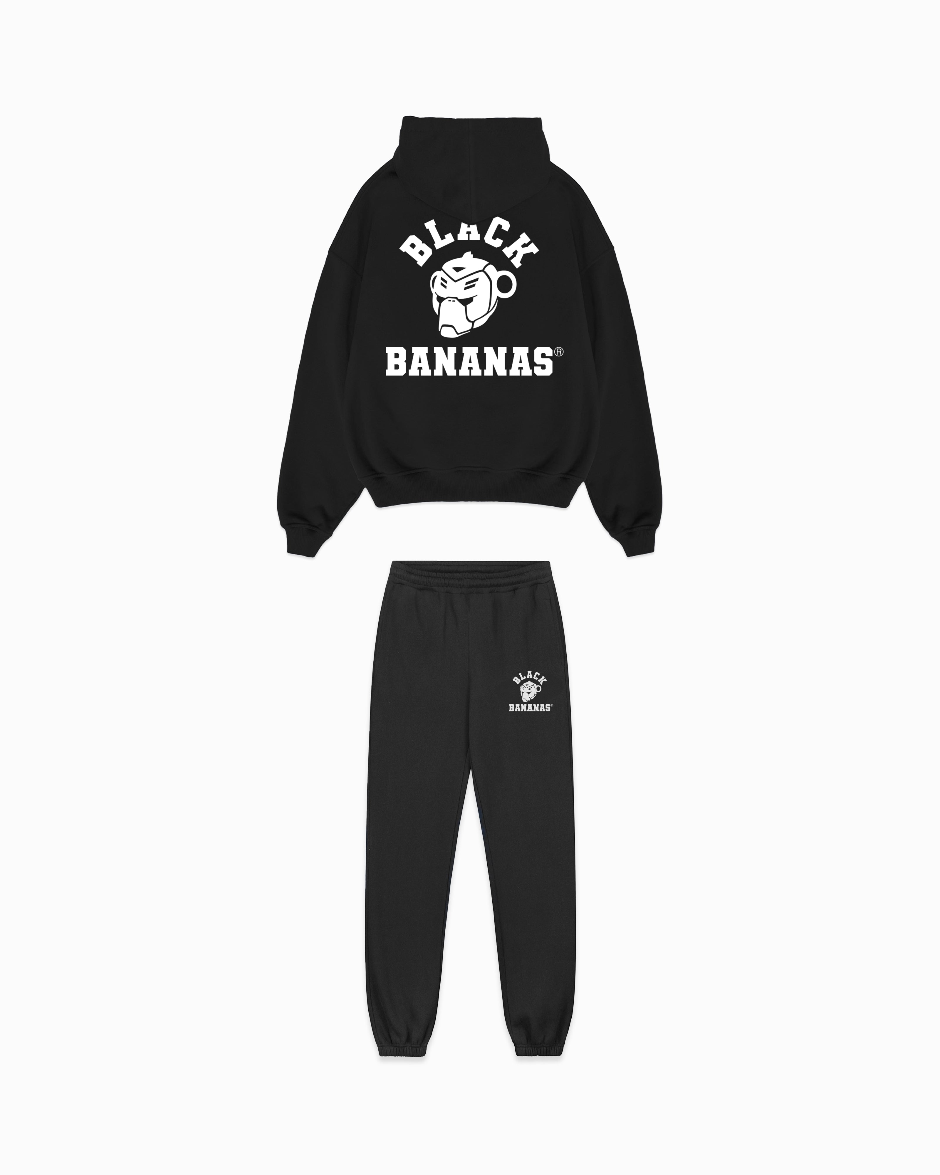 KIDS VARSITY SWEATSUIT | Schwarz