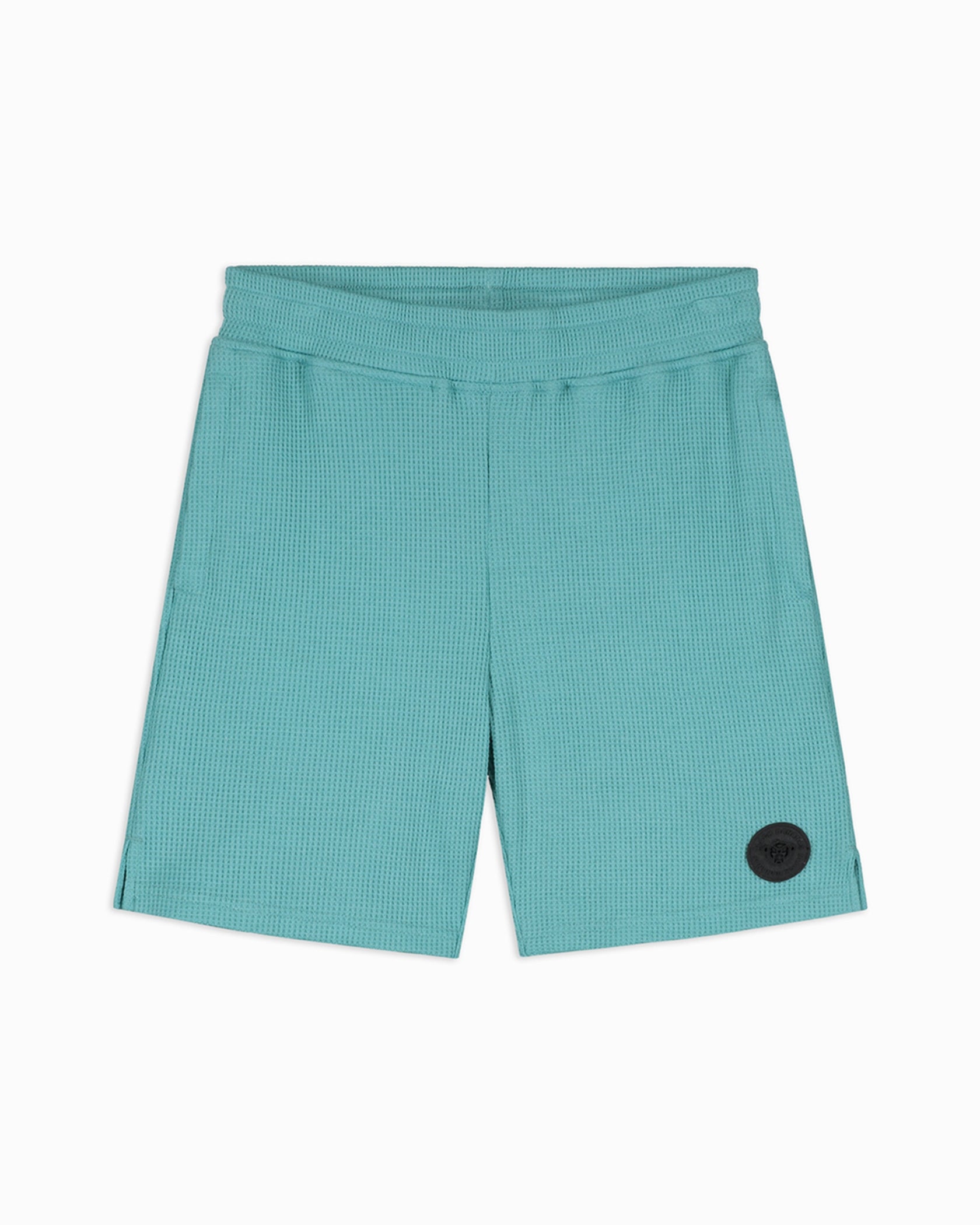 KIDS WAFFLE SHORTS | Grün