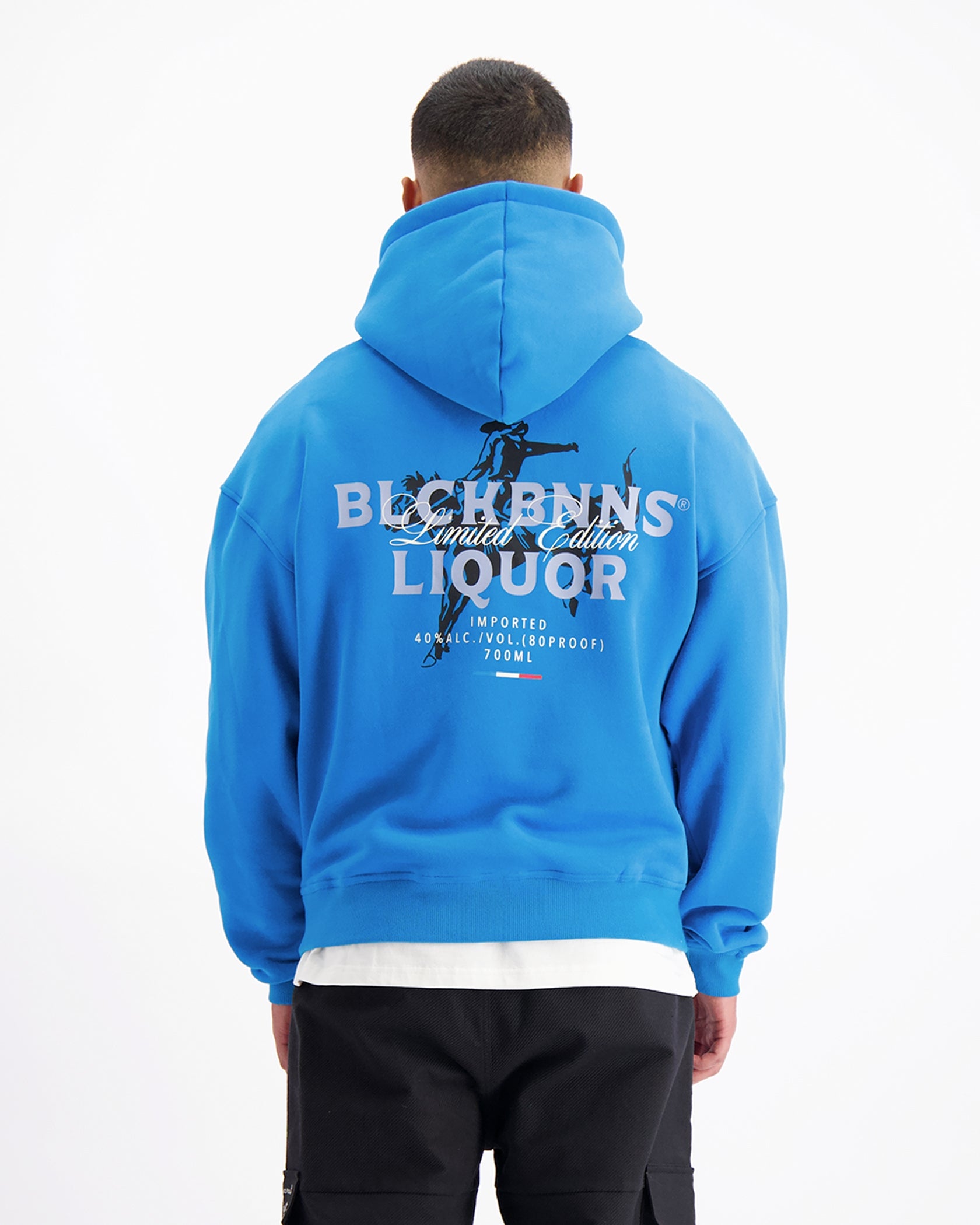 LIQUID HOODIE | Blau