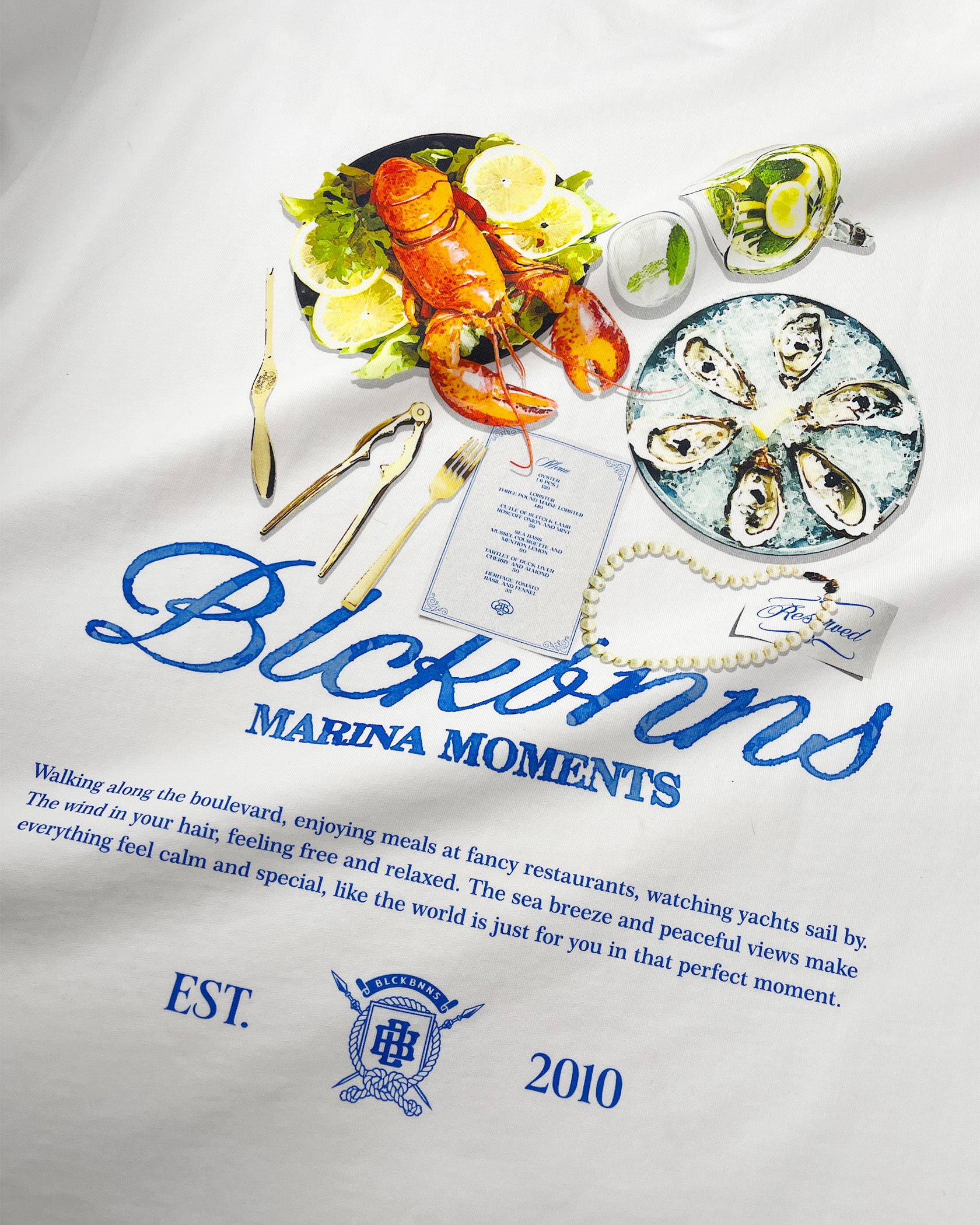 MARINA TABLE T-SHIRT | Off White