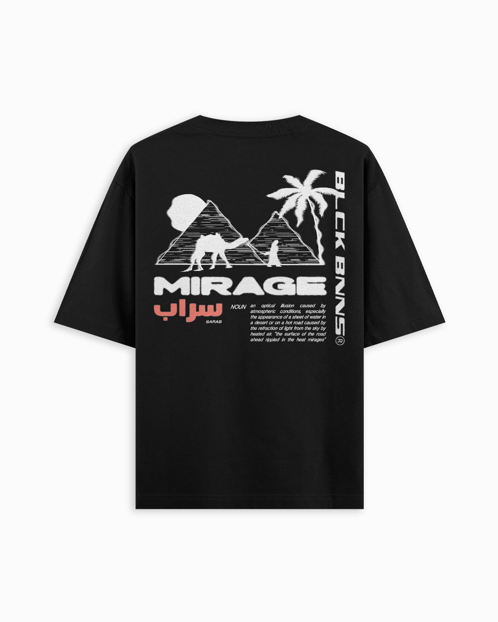 MIRAGE T-SHIRT | Schwarz