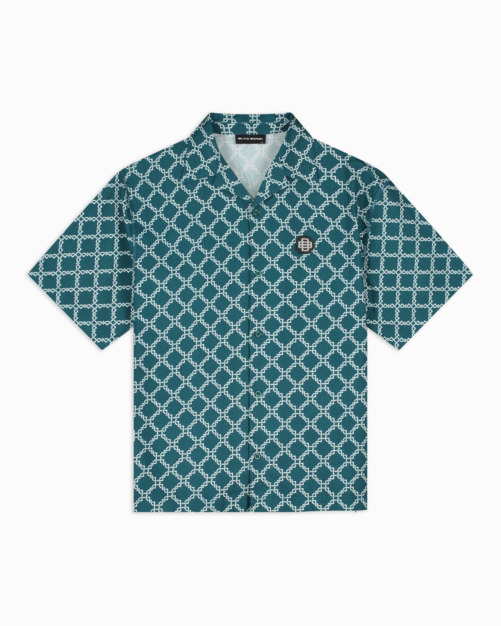 MONOGRAM SHIRT | Grün