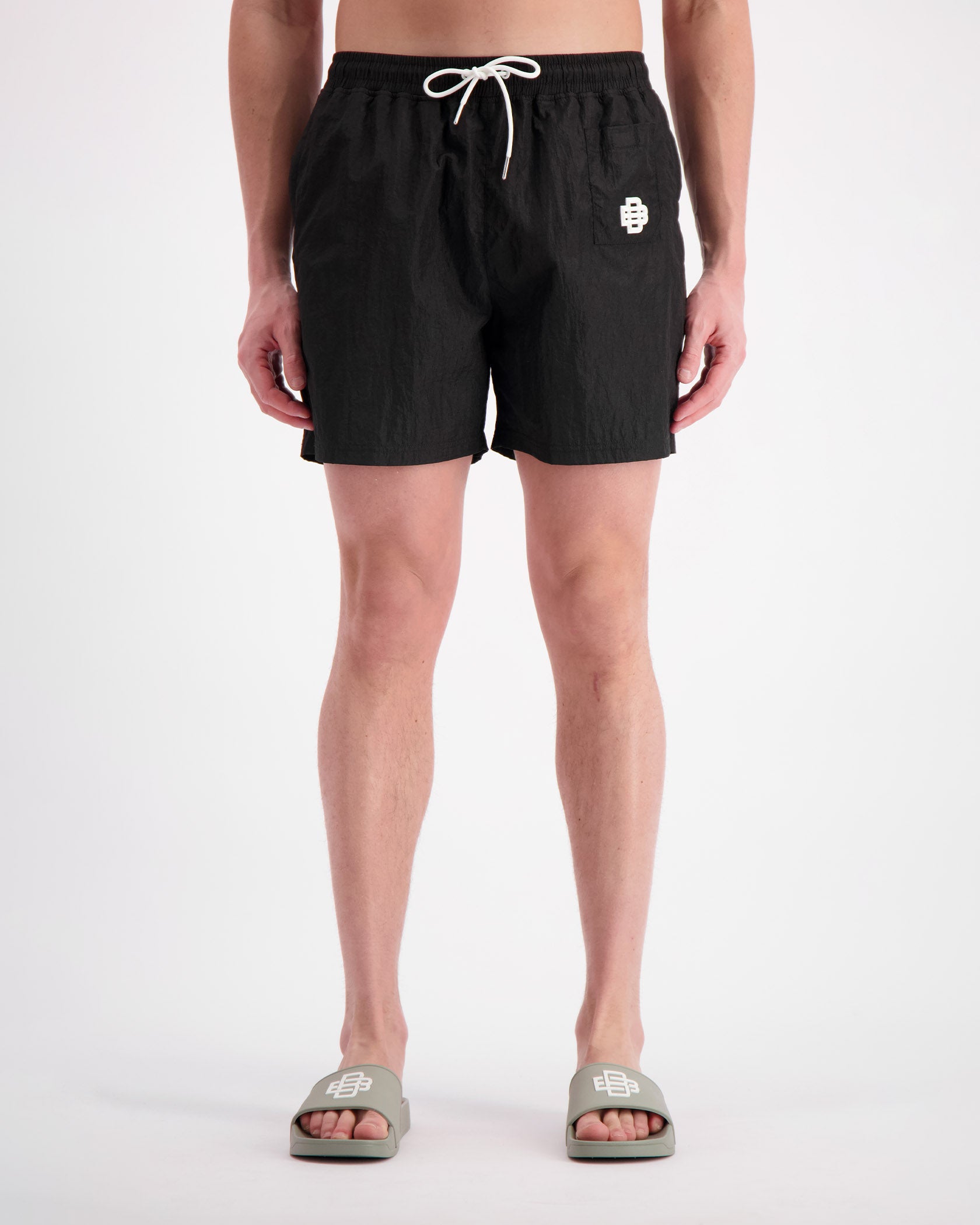 MONOGRAM SWIMSHORTS | Schwarz