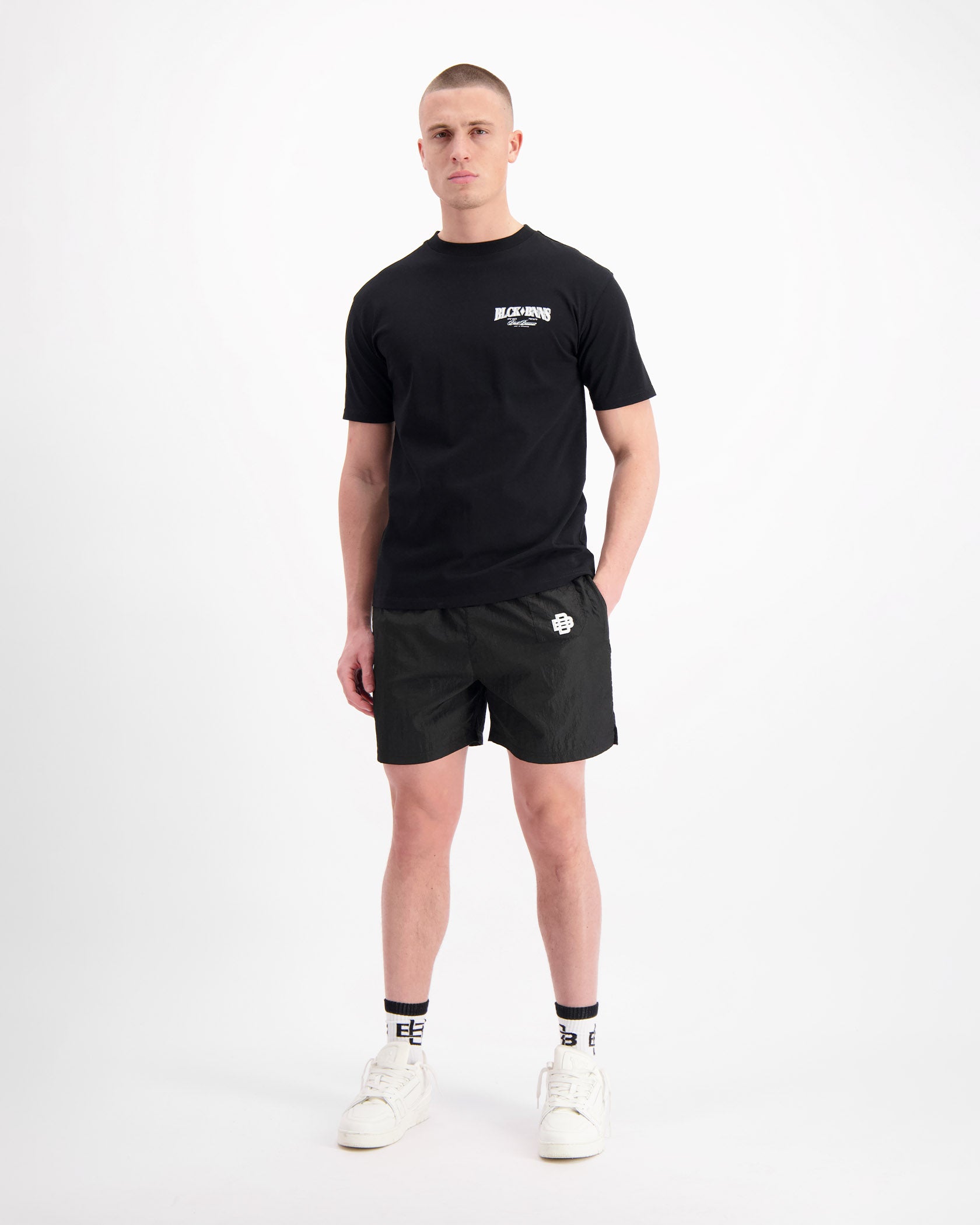 MONOGRAM SWIMSHORTS | Schwarz