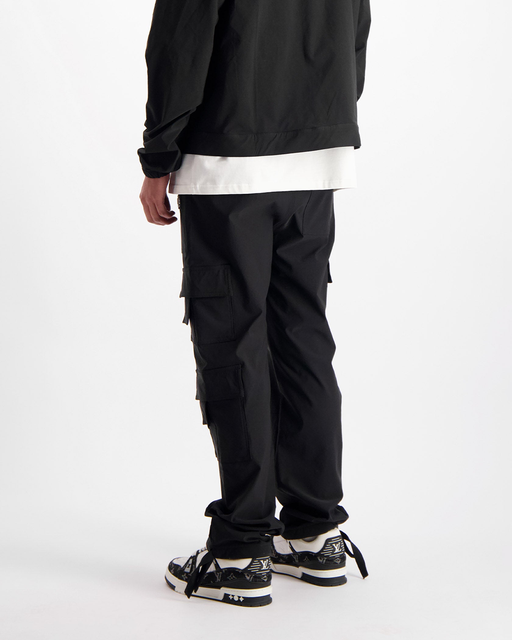 MONOGRAM TECH CARGO PANTS | Schwarz