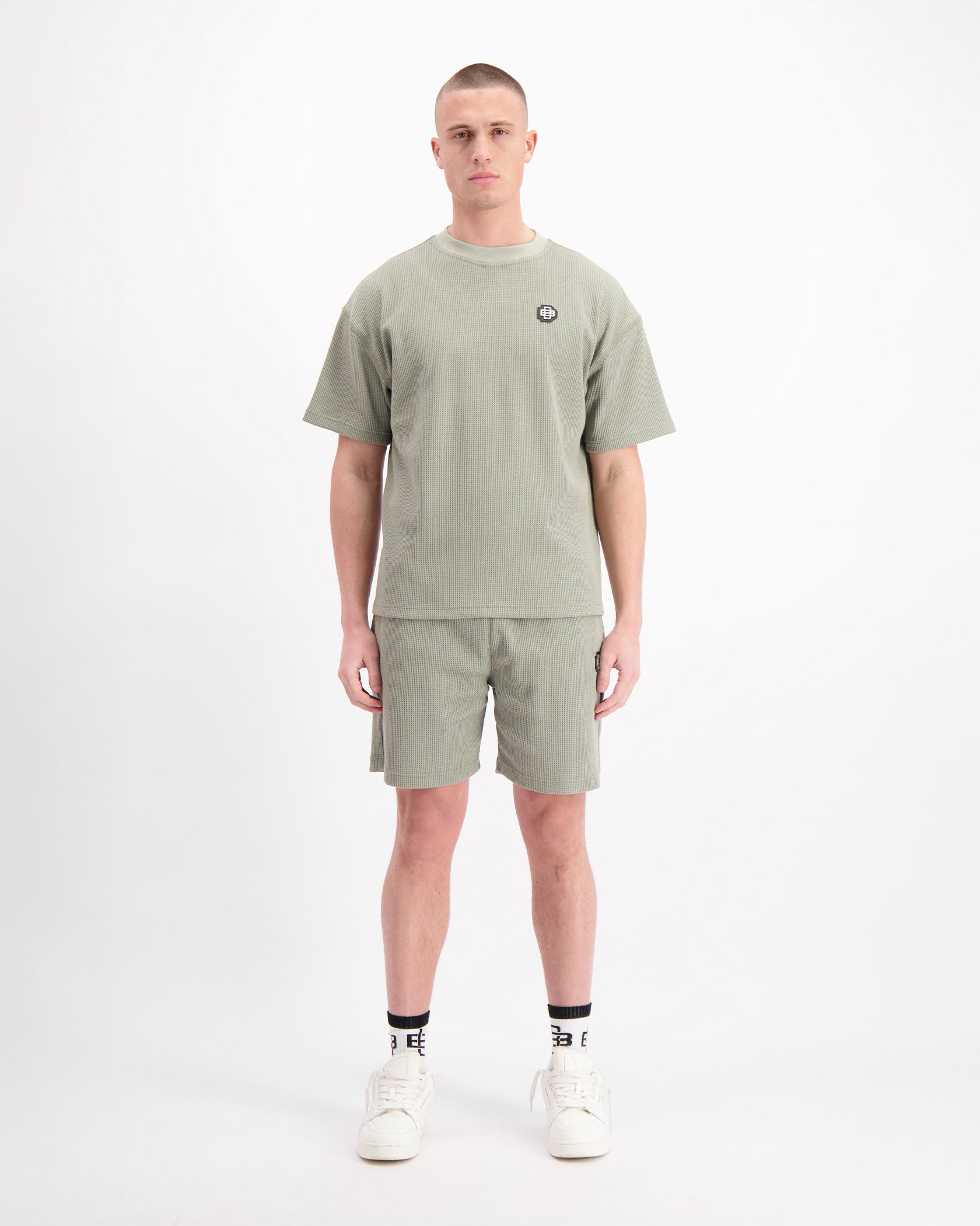 MONOGRAM WAFFLE SET | Grün