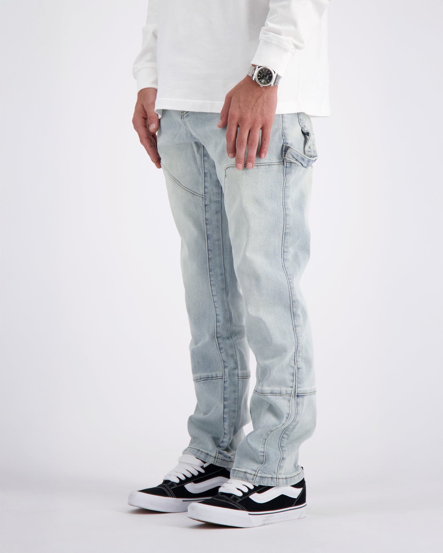 STRAIGHT CARPENTER DENIM | Blau