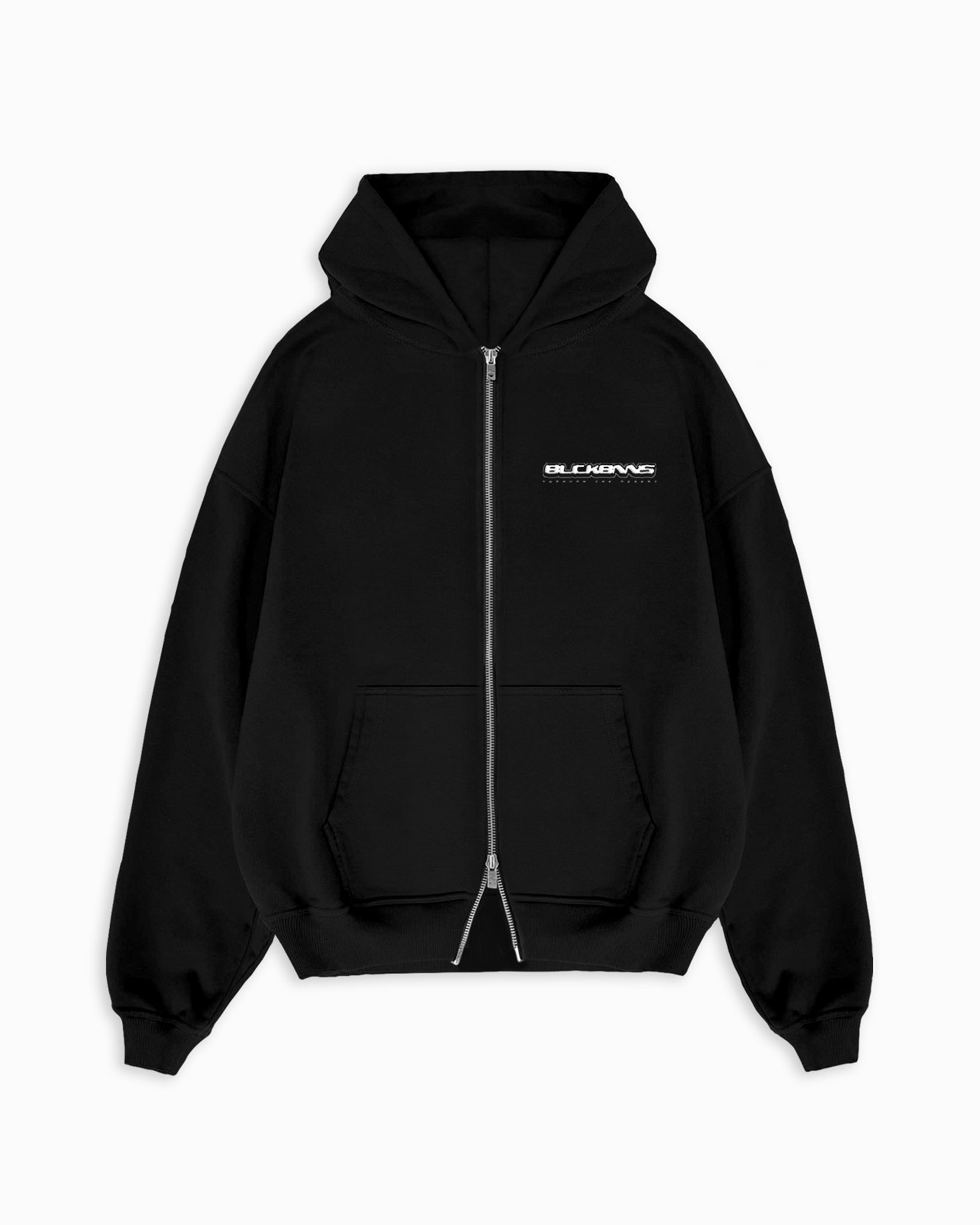 TTD ZIP HOODIE | Schwarz