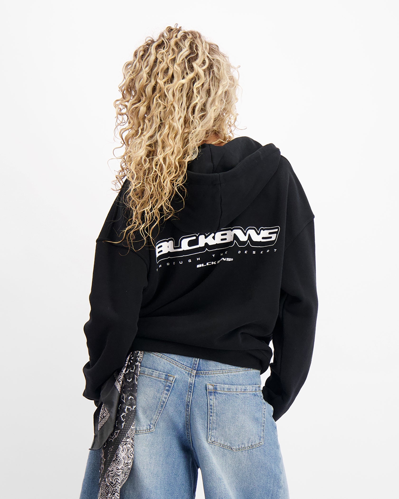 TTD ZIP HOODIE | Schwarz