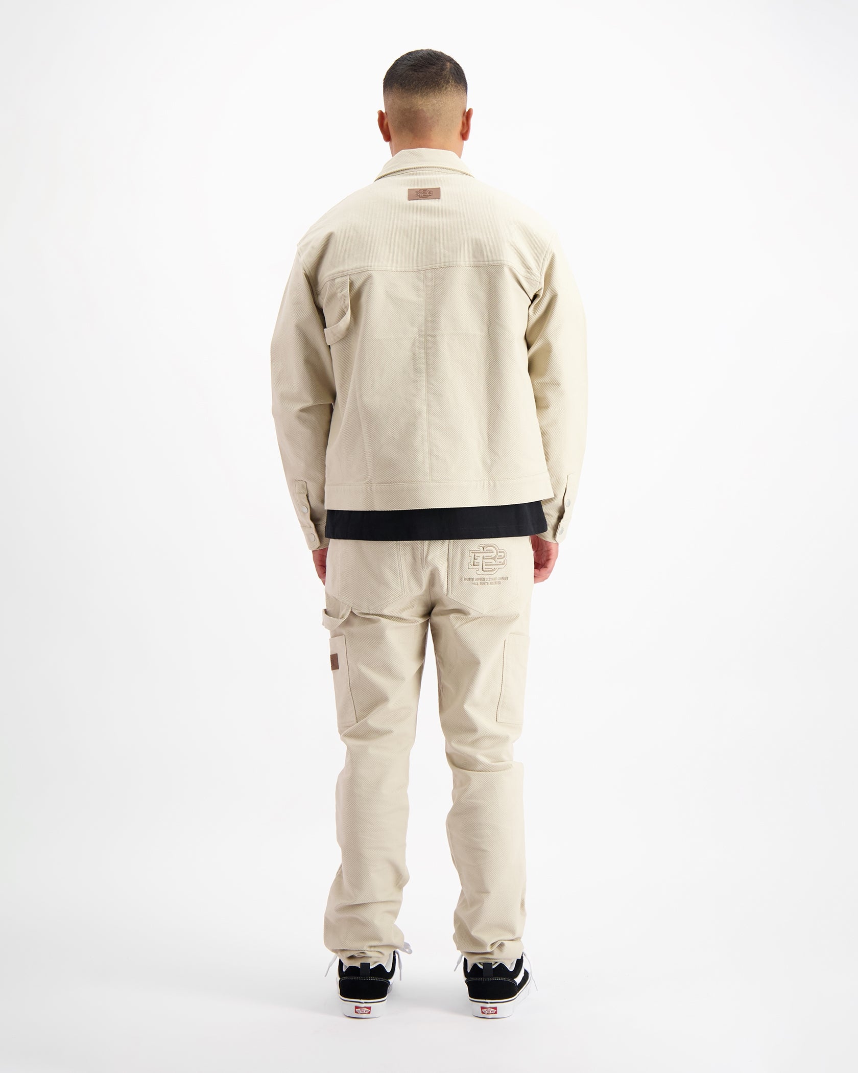 TWILL WORKER TWINSET | Sand