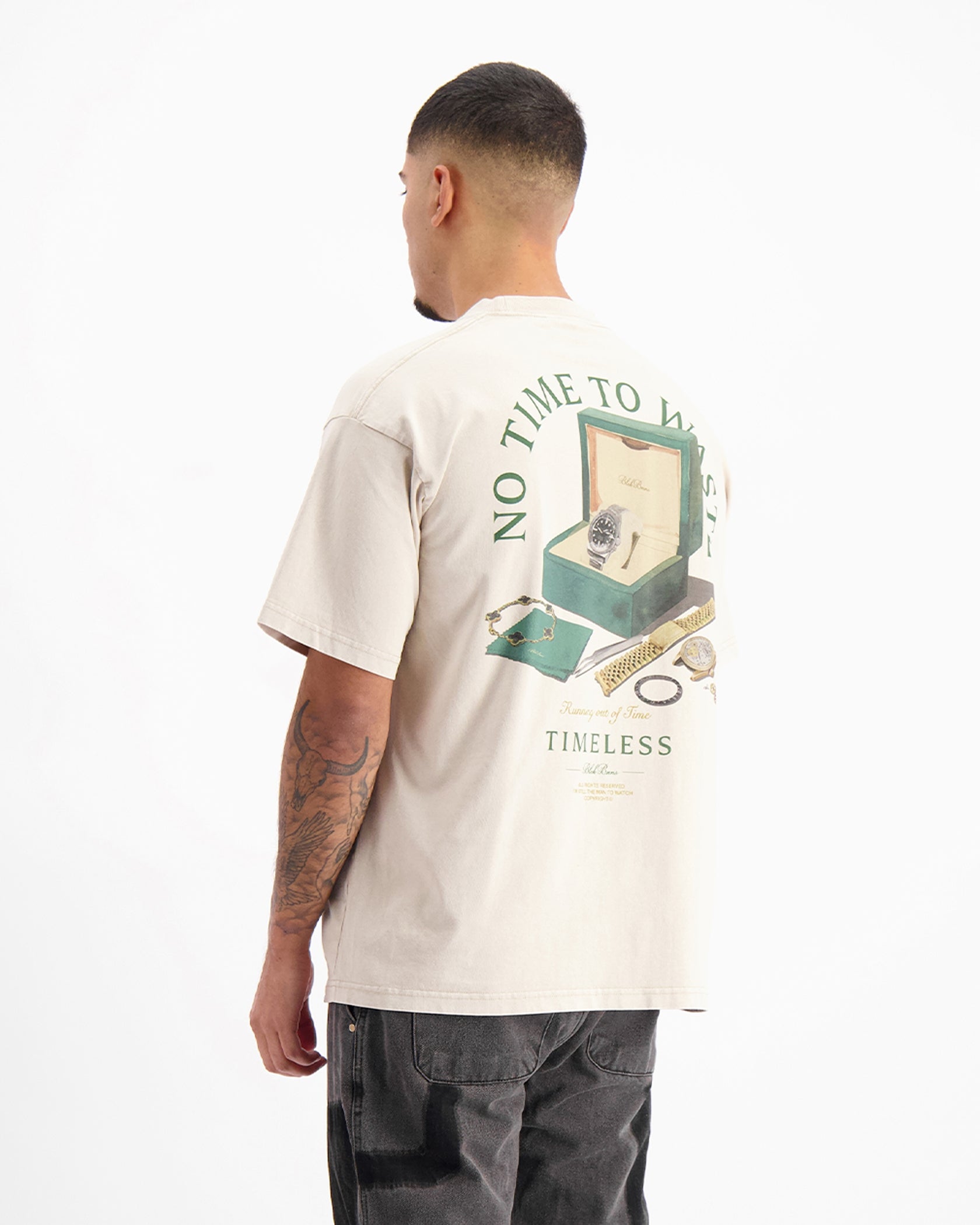WATCHMAKER TABLE T-SHIRT | Sand