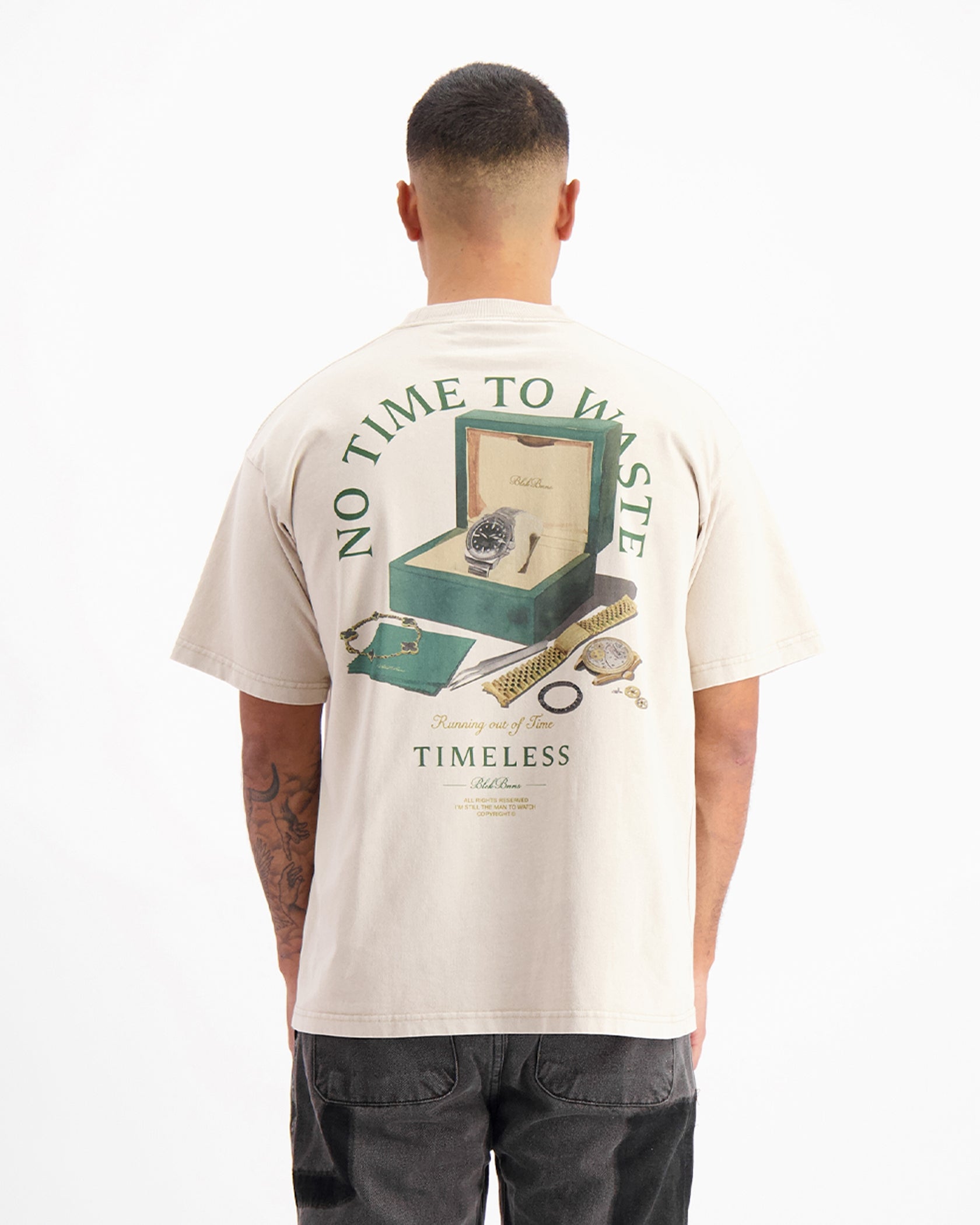 WATCHMAKER TABLE T-SHIRT | Sand
