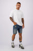 CUT OFF  DENIM SHORTS | Dunkelblau