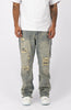 DISTRESSED DENIM | Blau