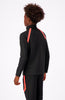 JR. FOOTBALL TRACKTOP | Schwarz